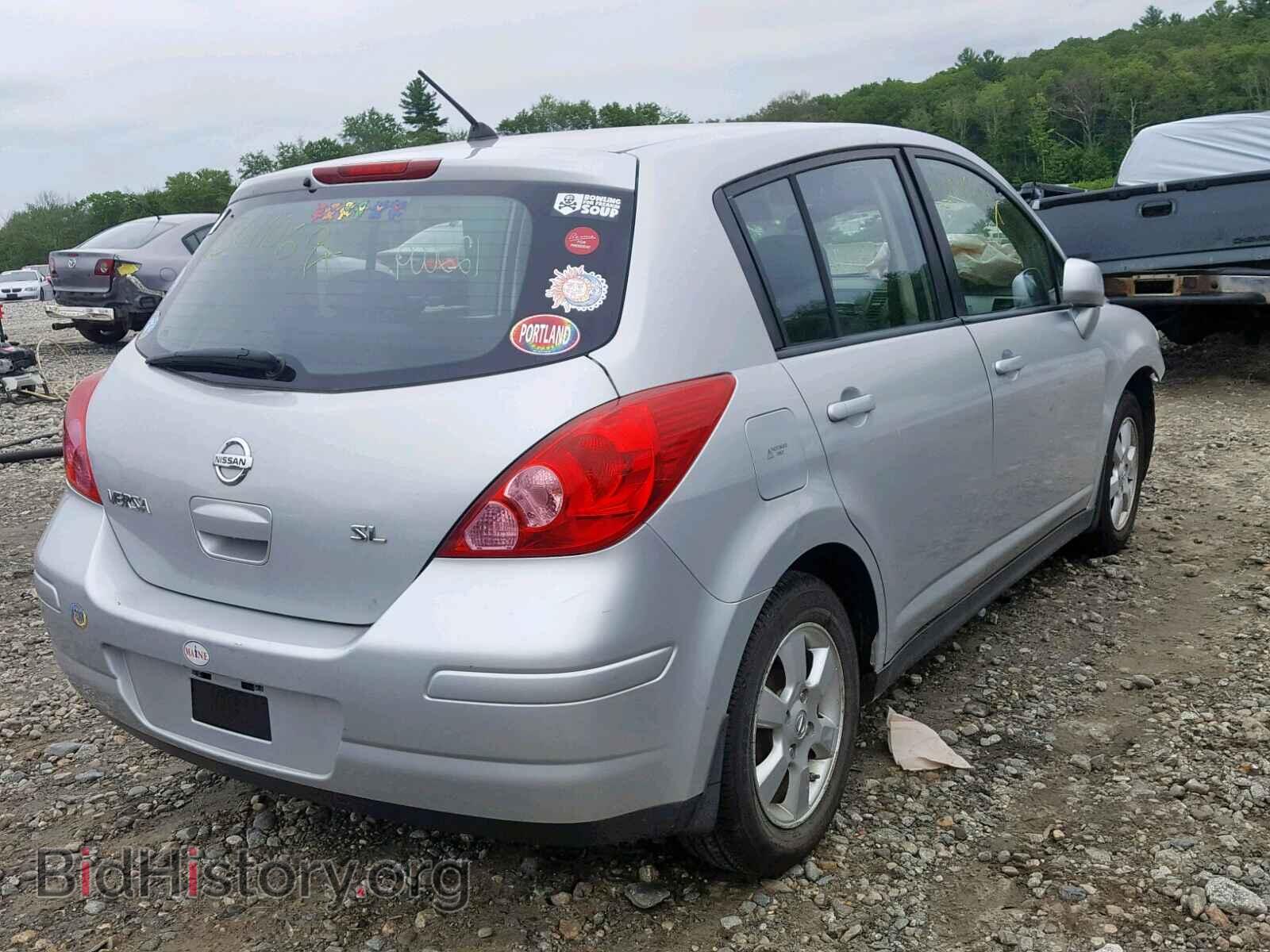 2008 NISSAN VERSA - VIN: 3N1BC13E08L375126 - Фото 4