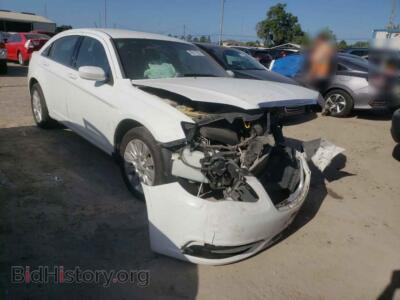 2011 Chrysler 200 200 LX, белый — VIN 1C3BC4FBXBN570629, Copart