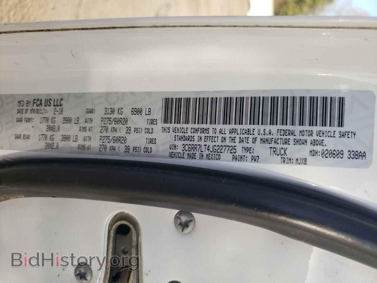 2018 RAM 1500 - VIN: 3C6RR7LT4JG227725 - Фото 12