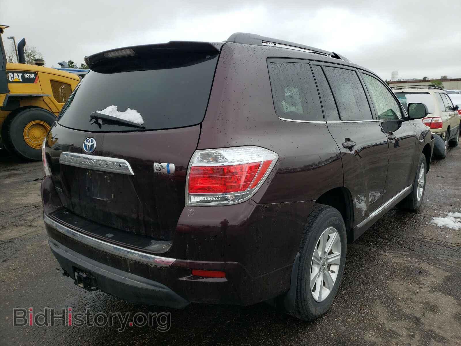 2013 TOYOTA HIGHLANDER - VIN: JTEBC3EH3D2017106 - Фото 4