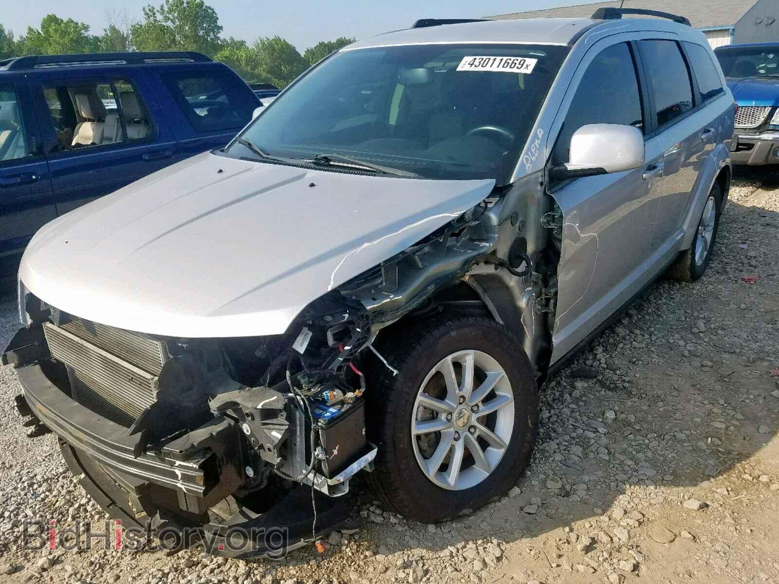 2014 DODGE JOURNEY SX - VIN: 3C4PDCBG9ET123370 - Фото 2