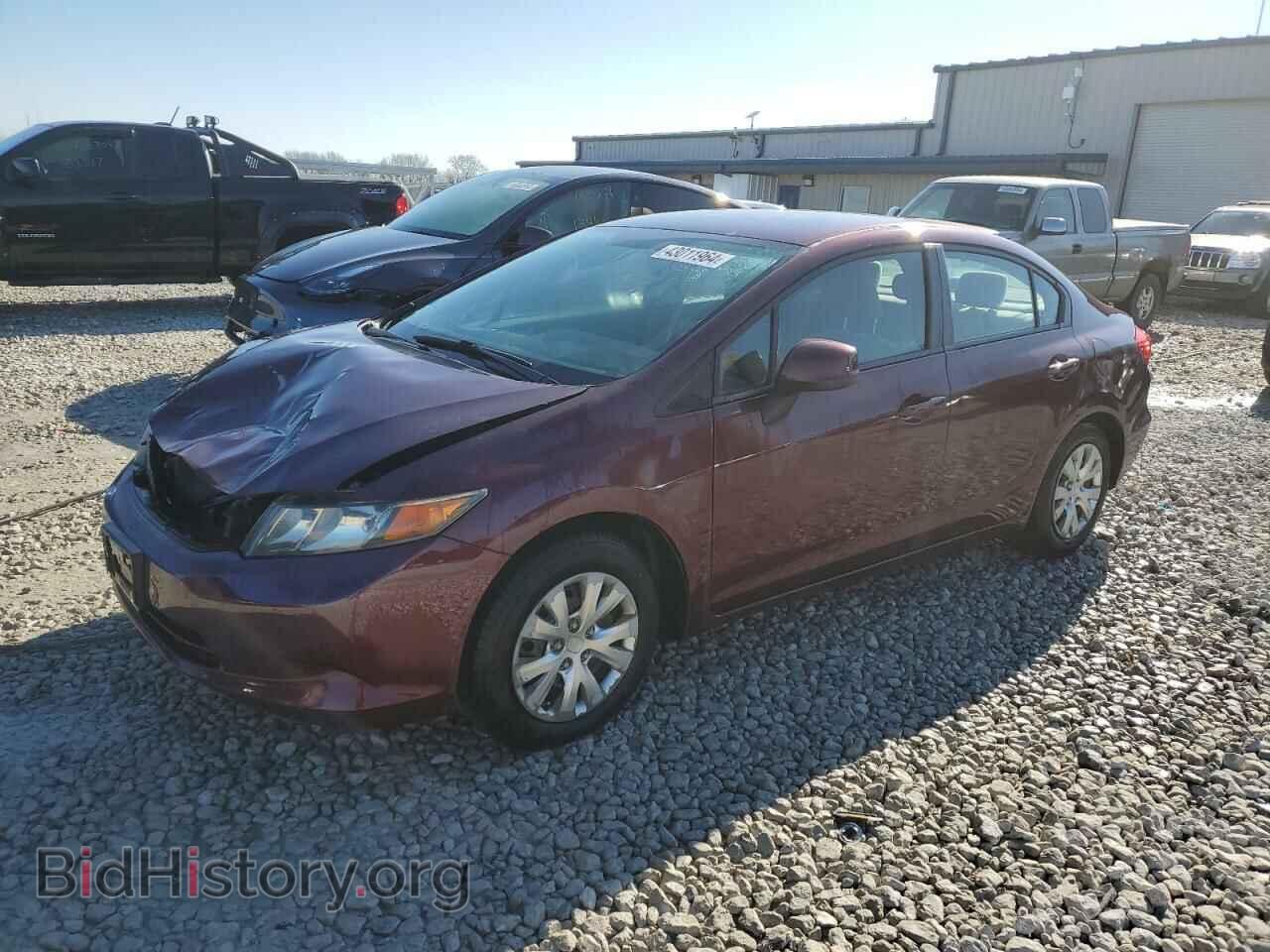 Photo 19XFB2F5XCE043825 - HONDA CIVIC 2012