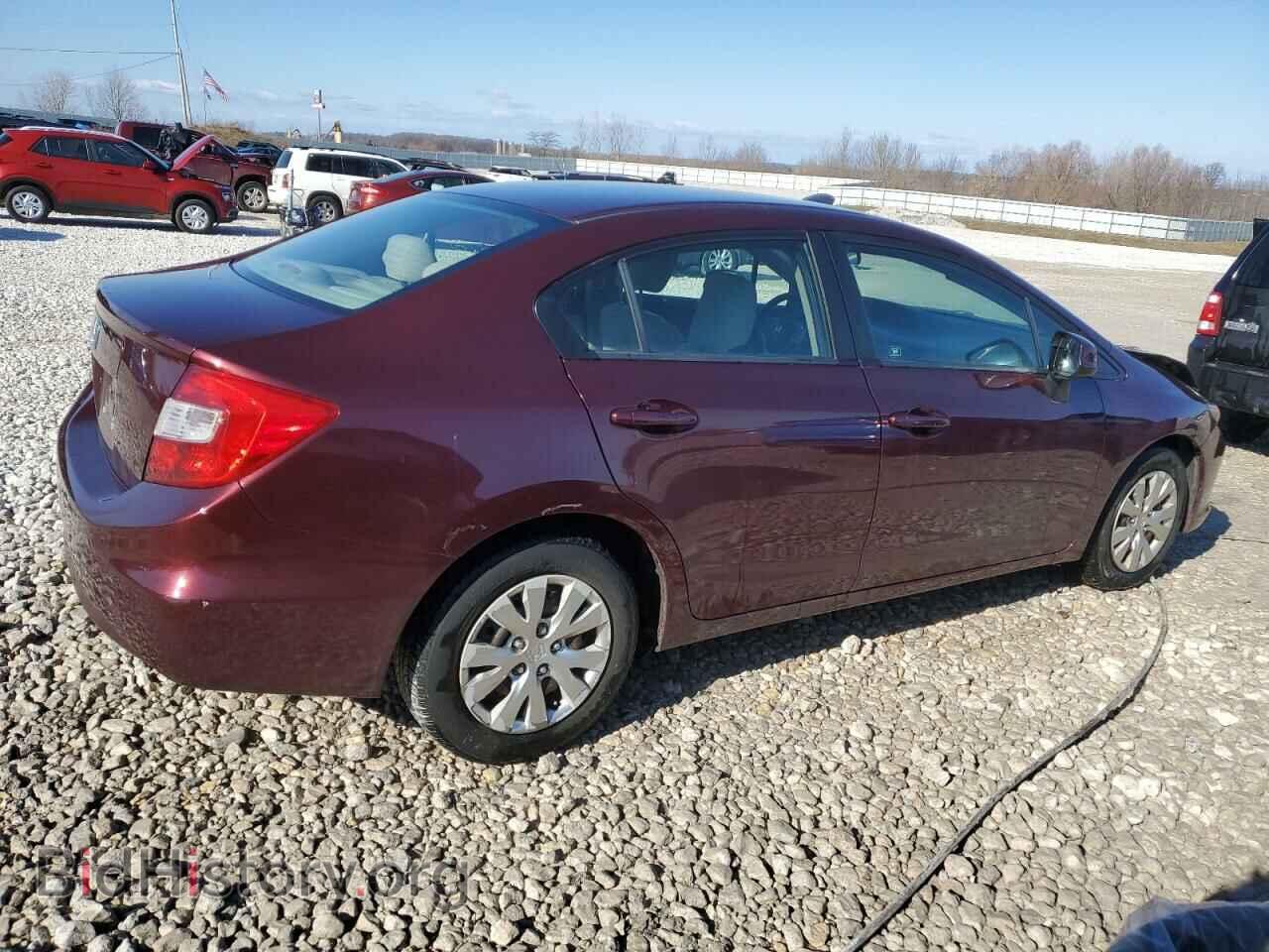 2012 HONDA CIVIC - VIN: 19XFB2F5XCE043825 - Фото 3