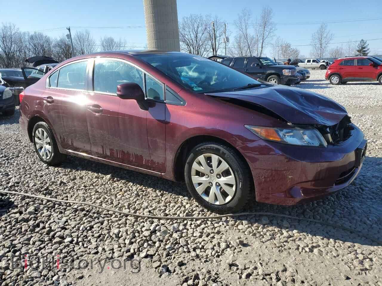 2012 HONDA CIVIC - VIN: 19XFB2F5XCE043825 - Фото 4