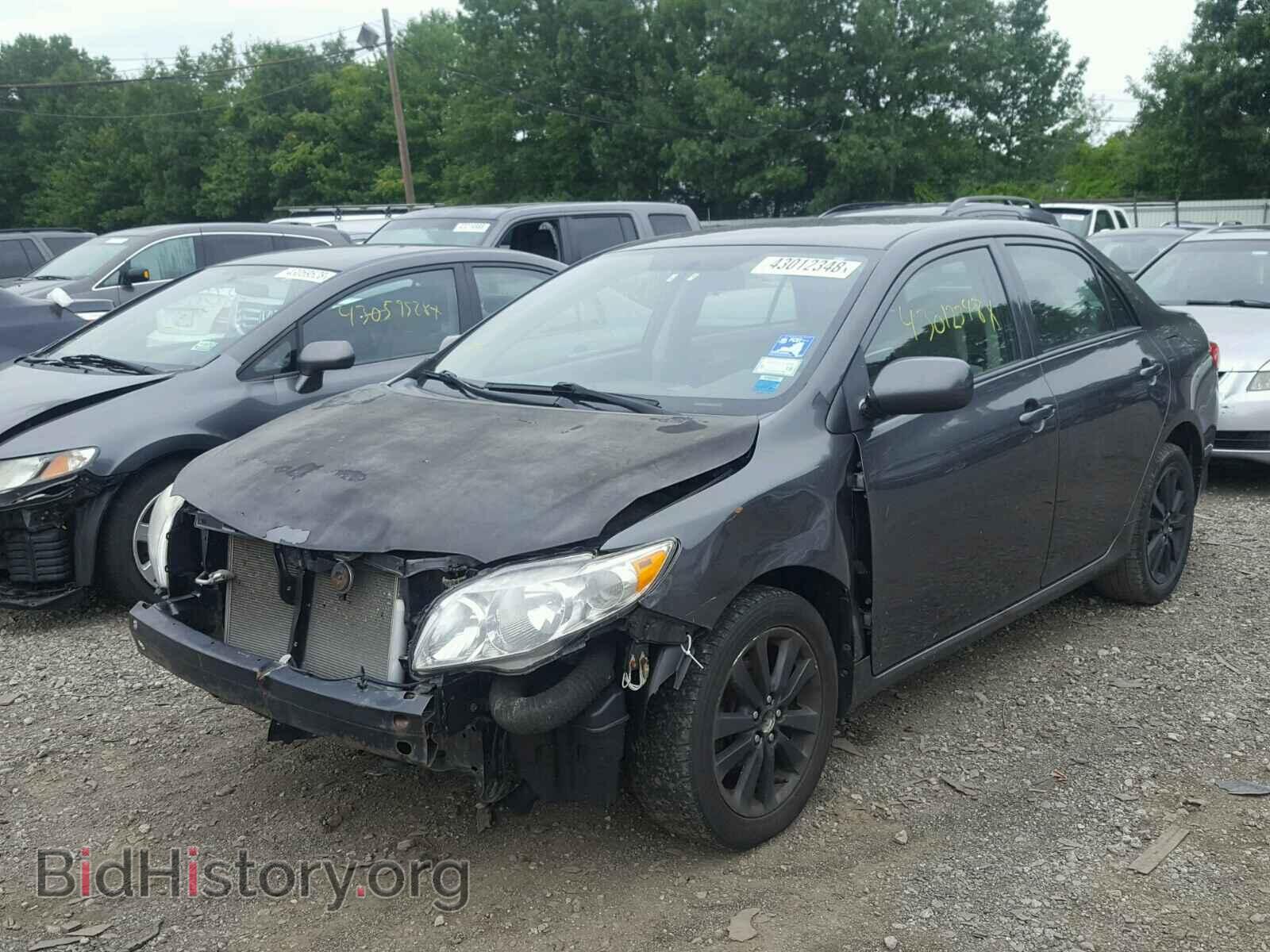 2010 TOYOTA COROLLA BA - VIN: 2T1BU4EEXAC386636 - Фото 2