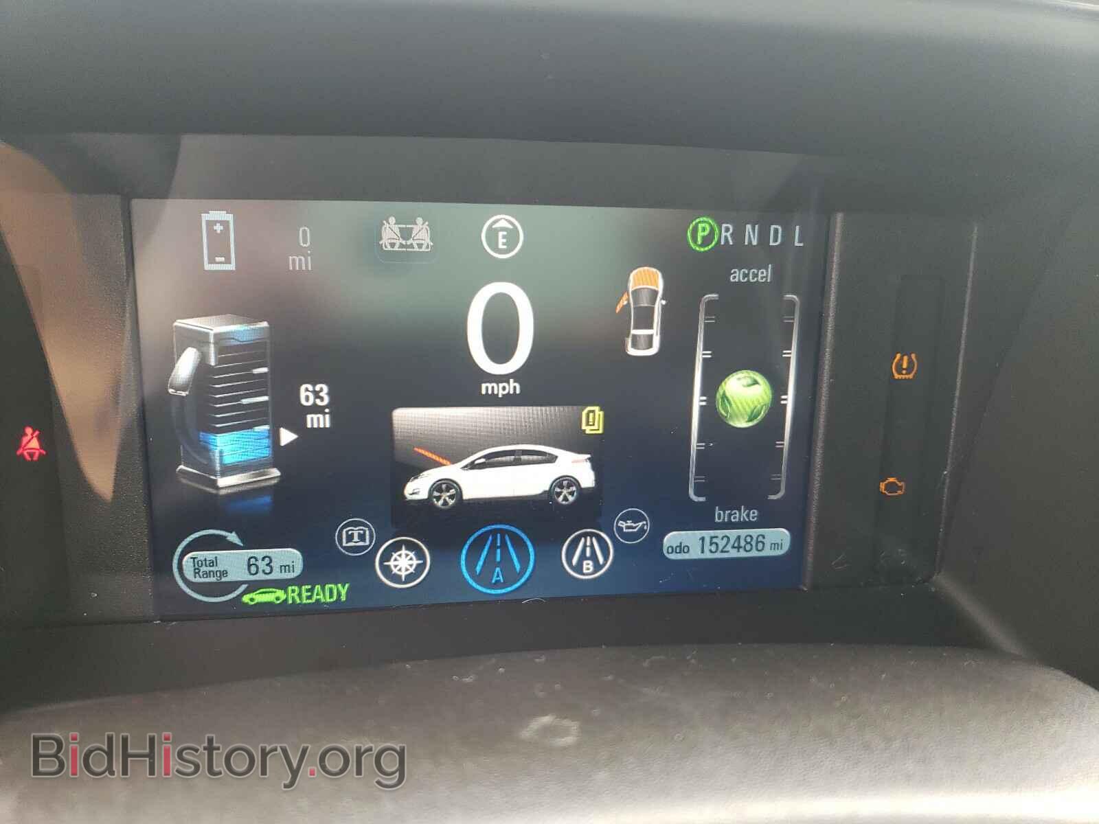 2012 CHEVROLET VOLT - VIN: 1G1RD6E40CU111101 - Фото 8