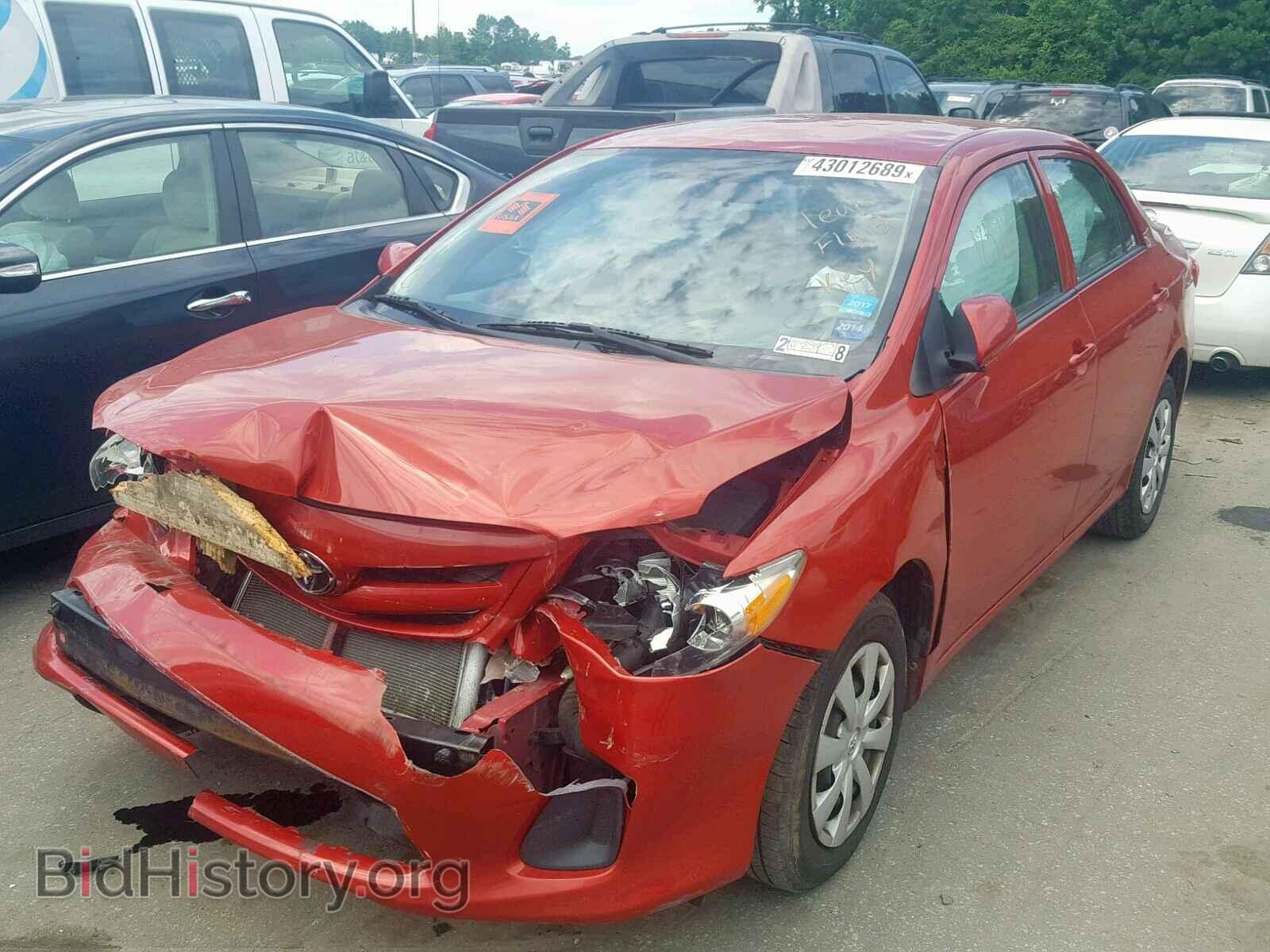 2012 TOYOTA COROLLA BA - VIN: 5YFBU4EE2CP055102 - Фото 2