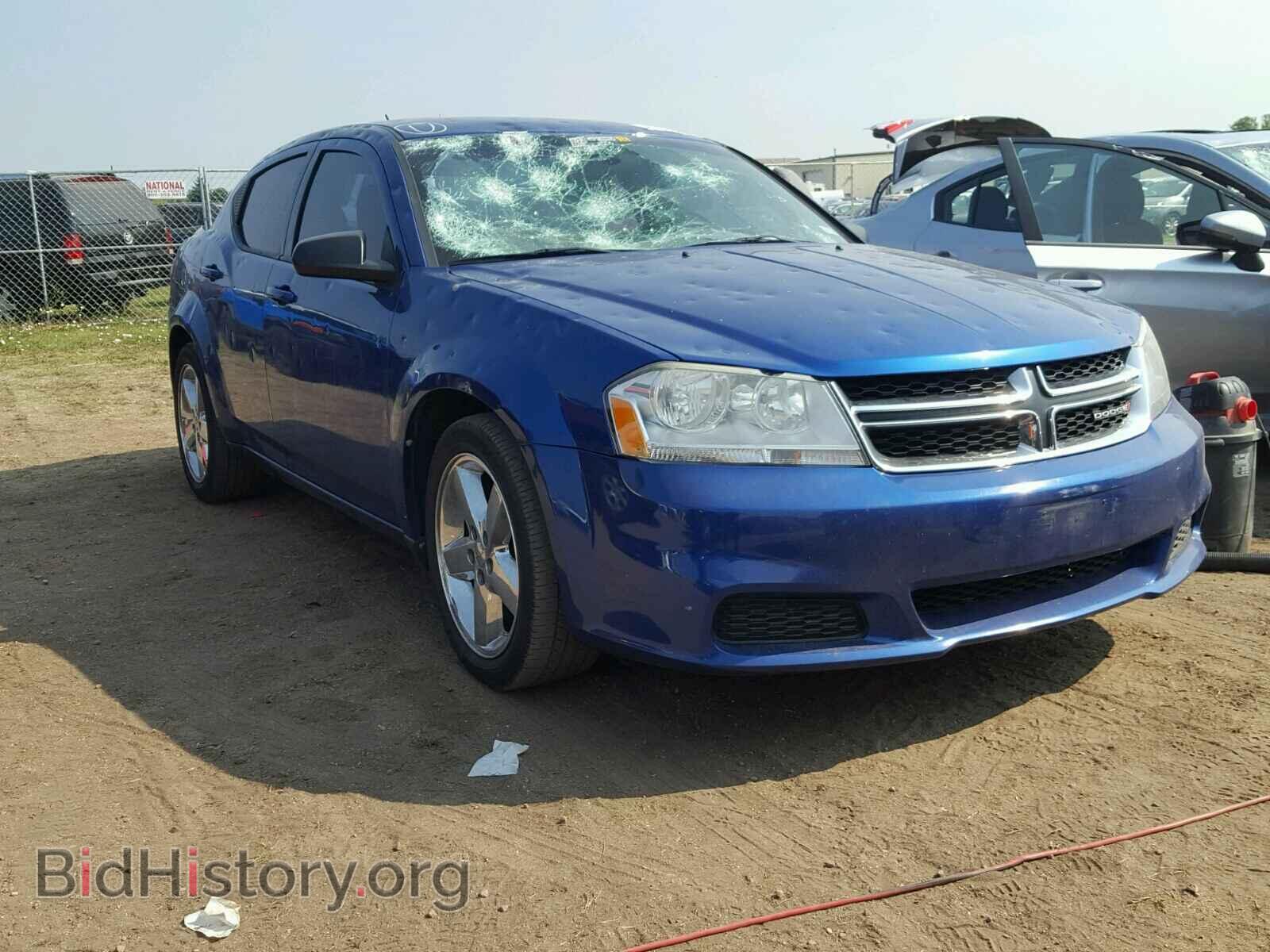 Photo 1C3CDZAB8DN564708 - DODGE AVENGER 2013