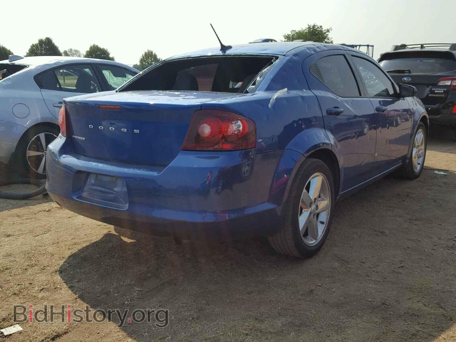 2013 DODGE AVENGER - VIN: 1C3CDZAB8DN564708 - Фото 4