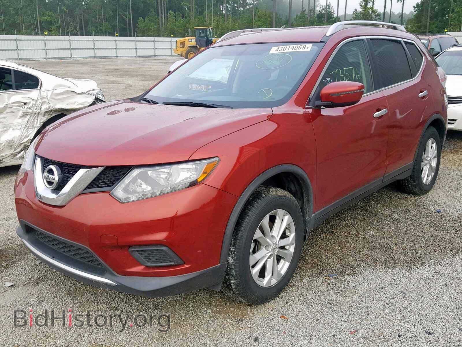 Photo KNMAT2MT9GP627986 - NISSAN ROGUE S 2016
