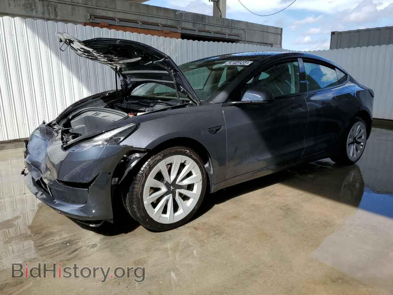 Photo 5YJ3E1EA2NF370655 - TESLA MODEL 3 2022