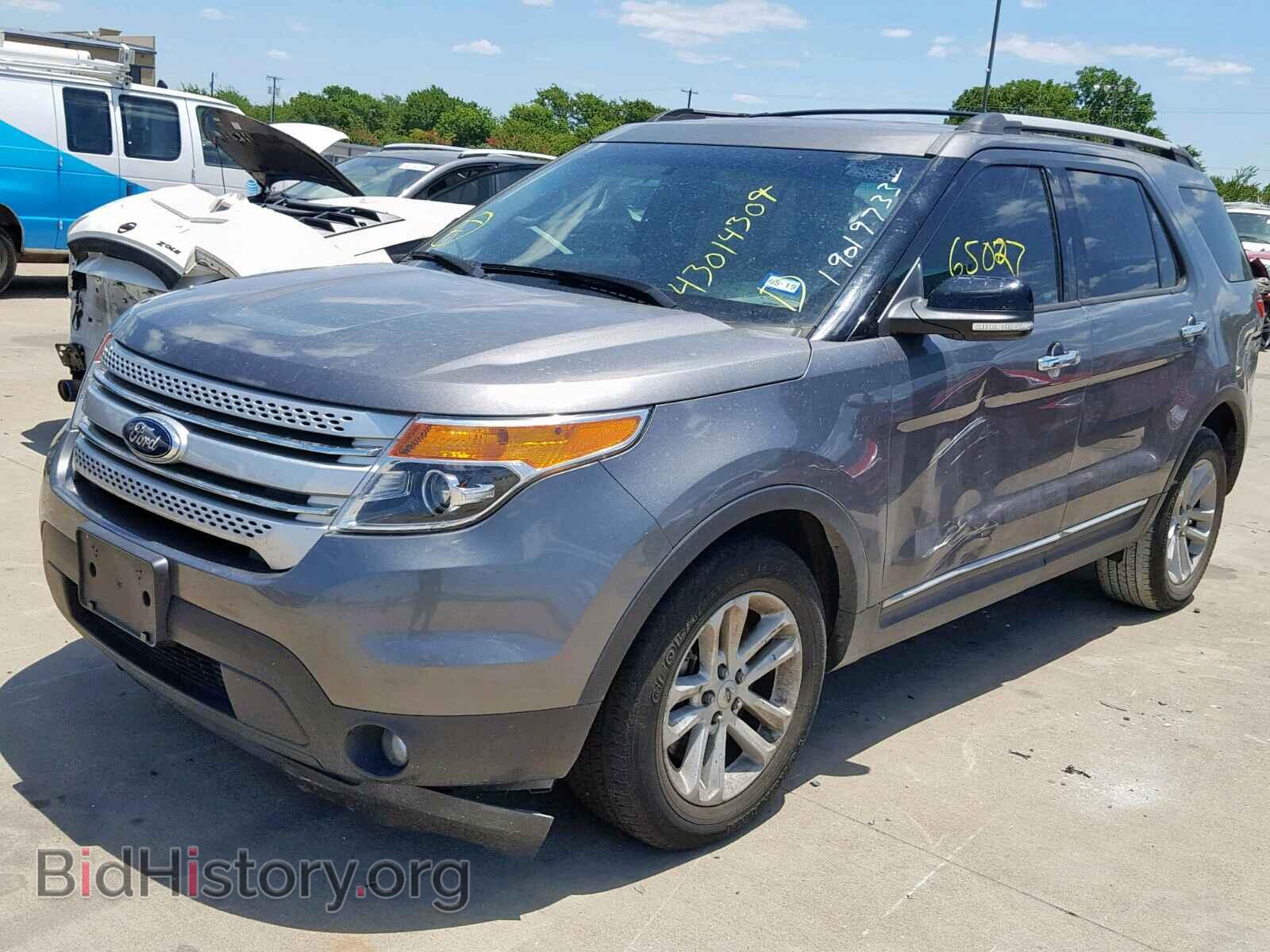 2014 FORD EXPLORER - VIN: XFM5K7D86EGC05308 - Фото 2