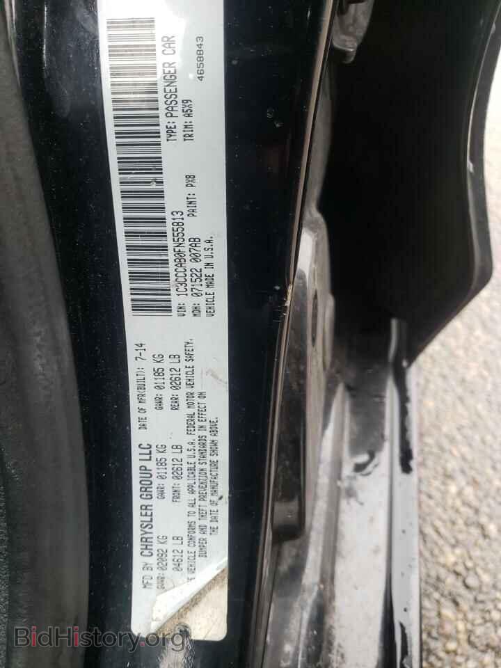 2015 CHRYSLER 200 - VIN: 1C3CCCAB0FN555813 - Фото 10