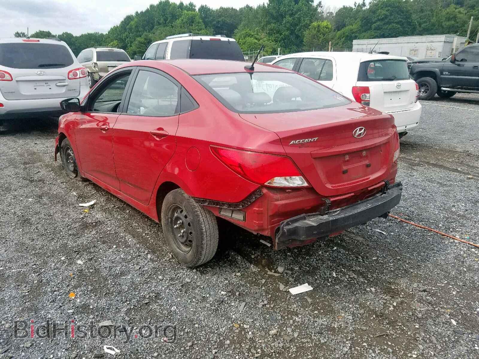 2016 HYUNDAI ACCENT - VIN: KMHCT4AE9GU050352 - Фото 3