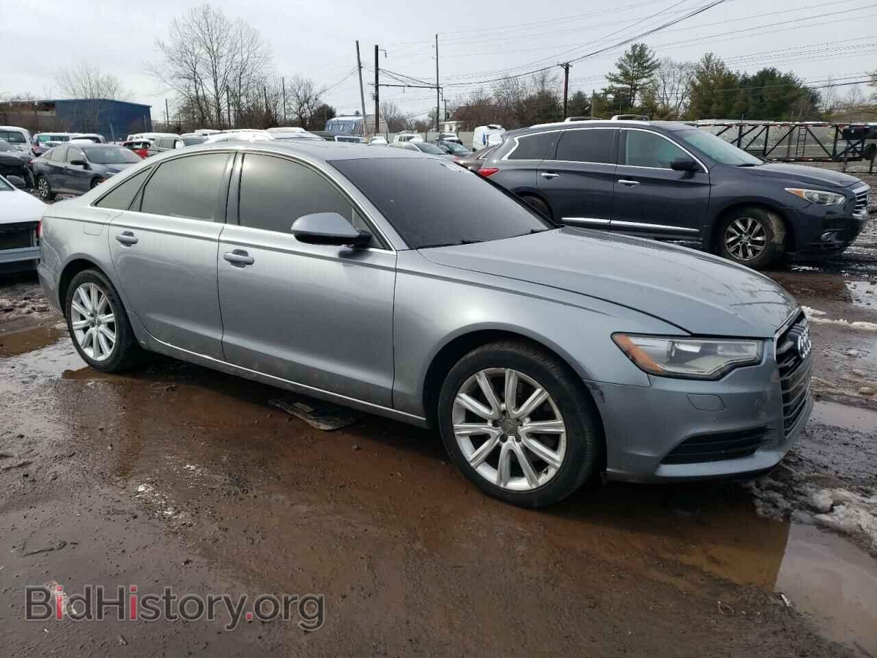 2014 AUDI A6 - VIN: WAUFMAFC0EN034663 - Фото 4