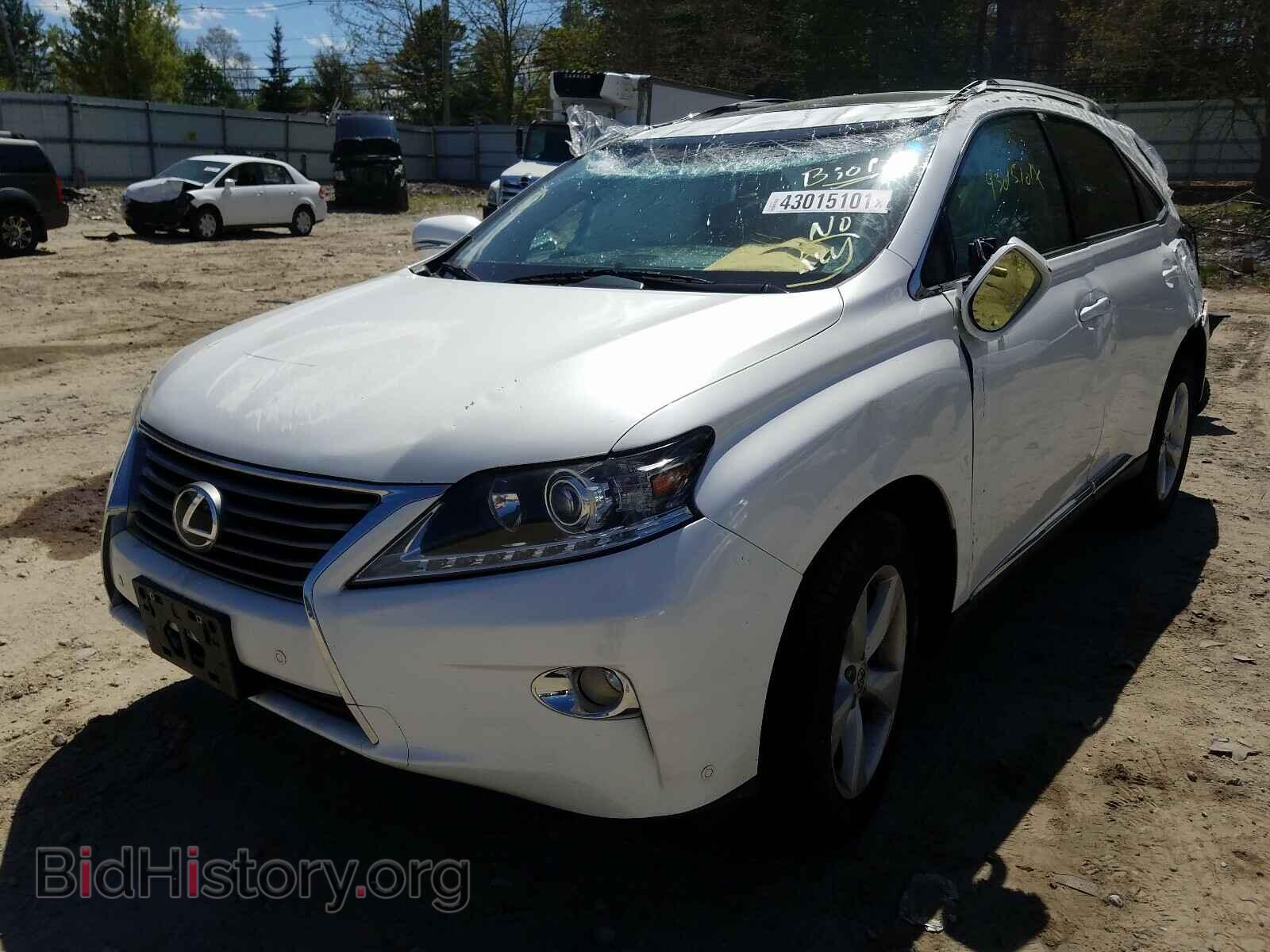 2013 LEXUS RX350 - VIN: 2T2BK1BA8DC166238 - Фото 2