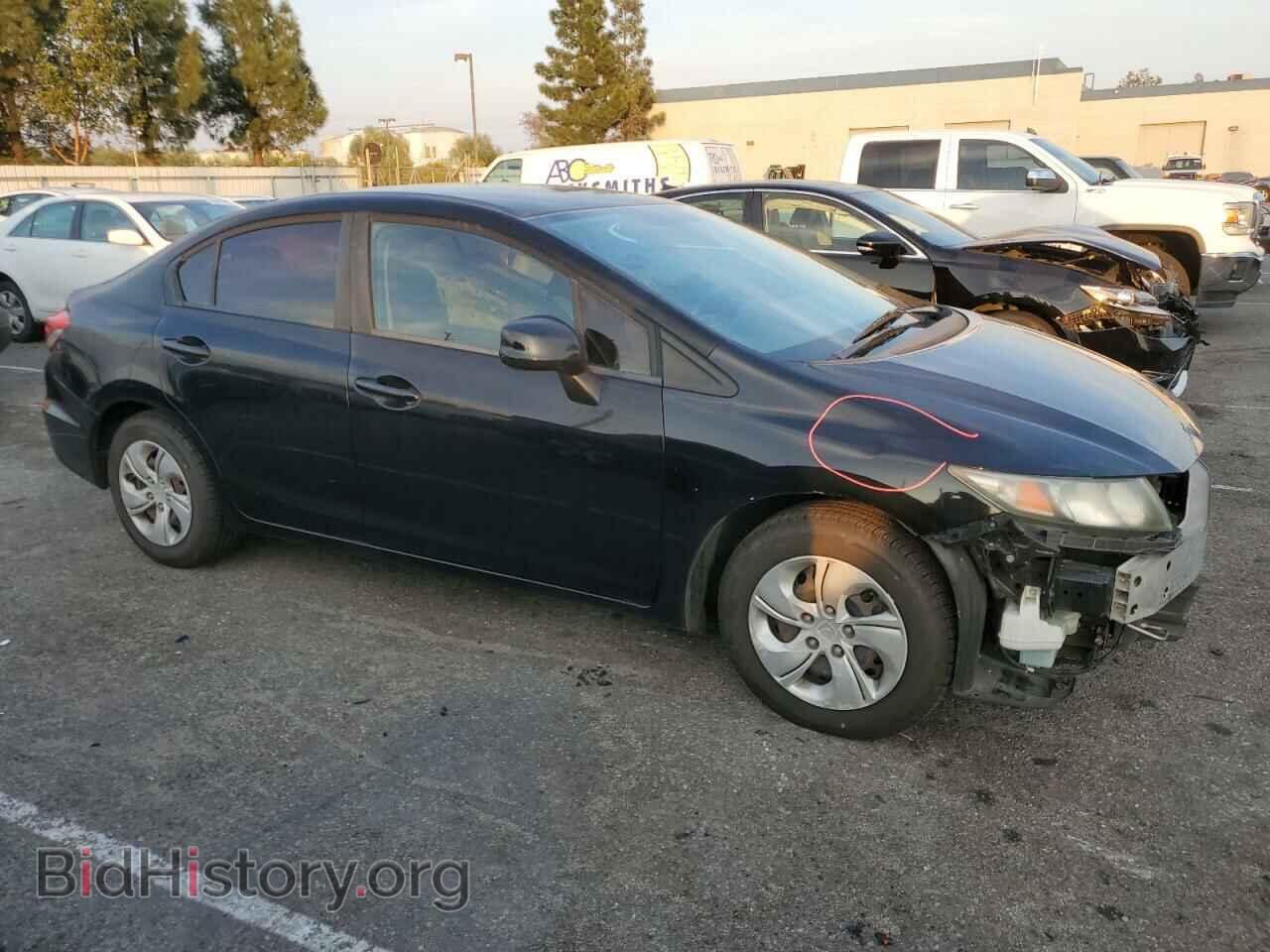 2013 HONDA CIVIC - VIN: 19XFB2F52DE295070 - Фото 4