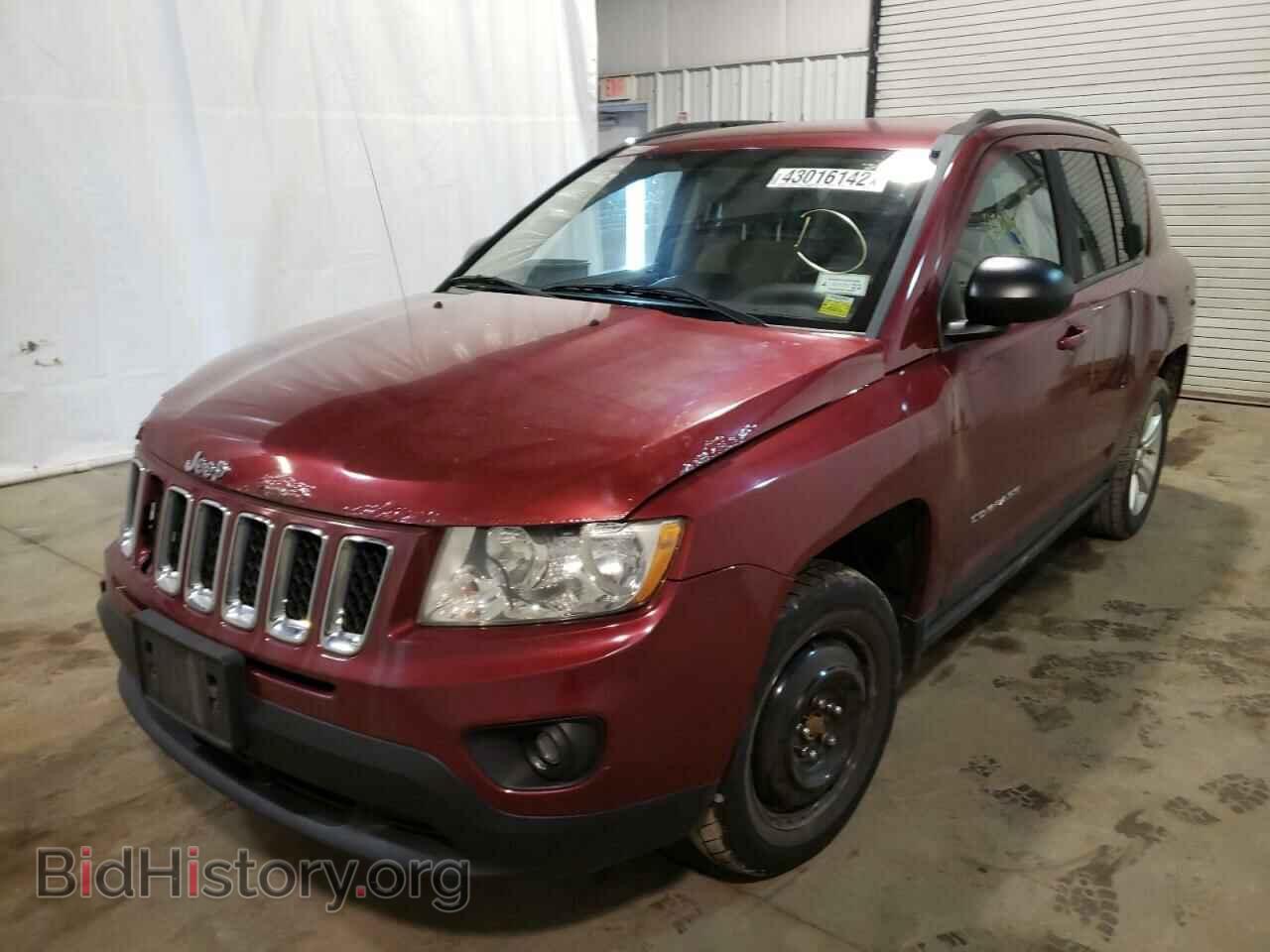 2012 JEEP COMPASS - VIN: 1C4NJDBB0CD685073 - Фото 2