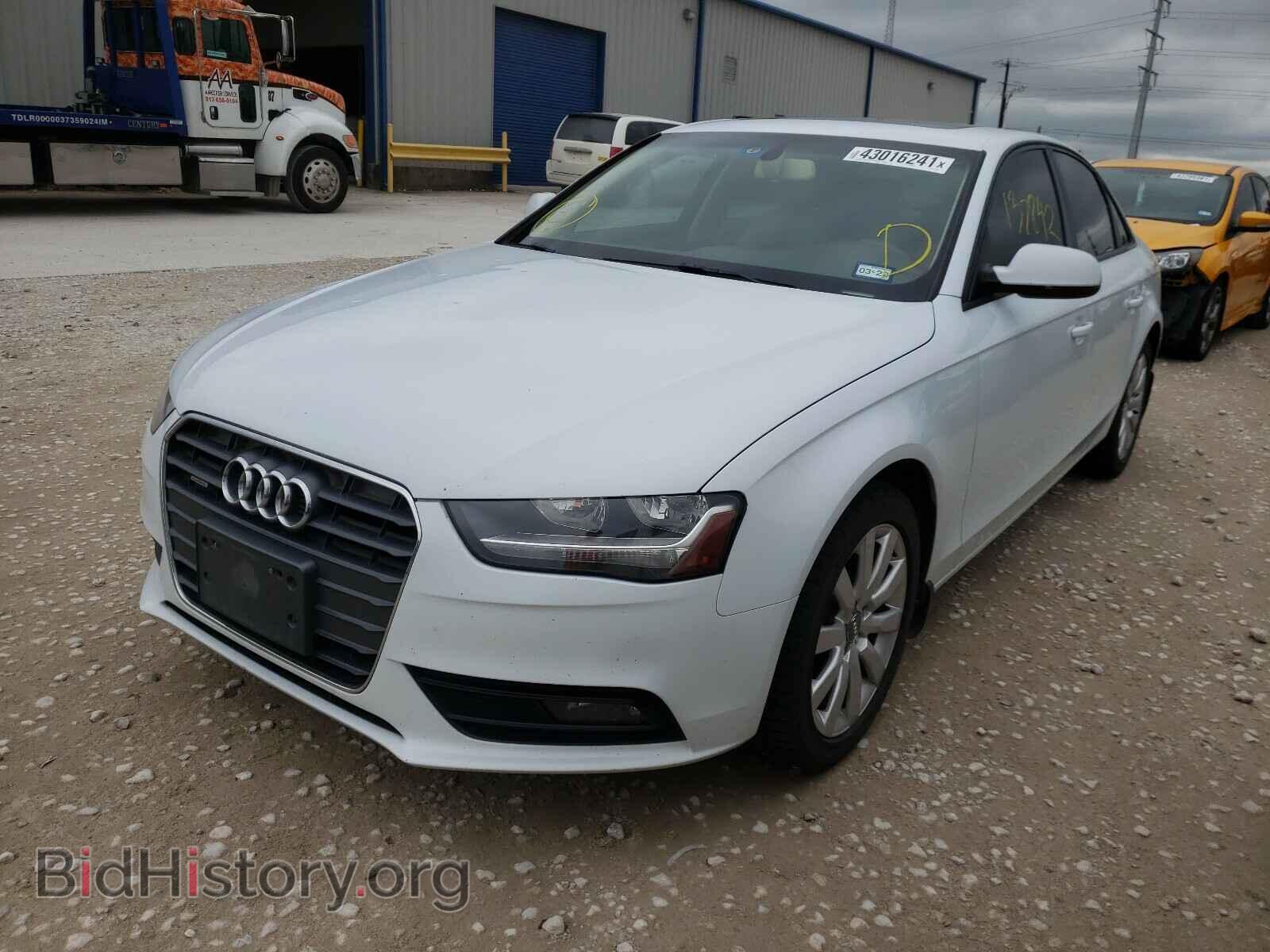 2013 AUDI A4 - VIN: WAUBFAFL6DN022086 - Фото 2