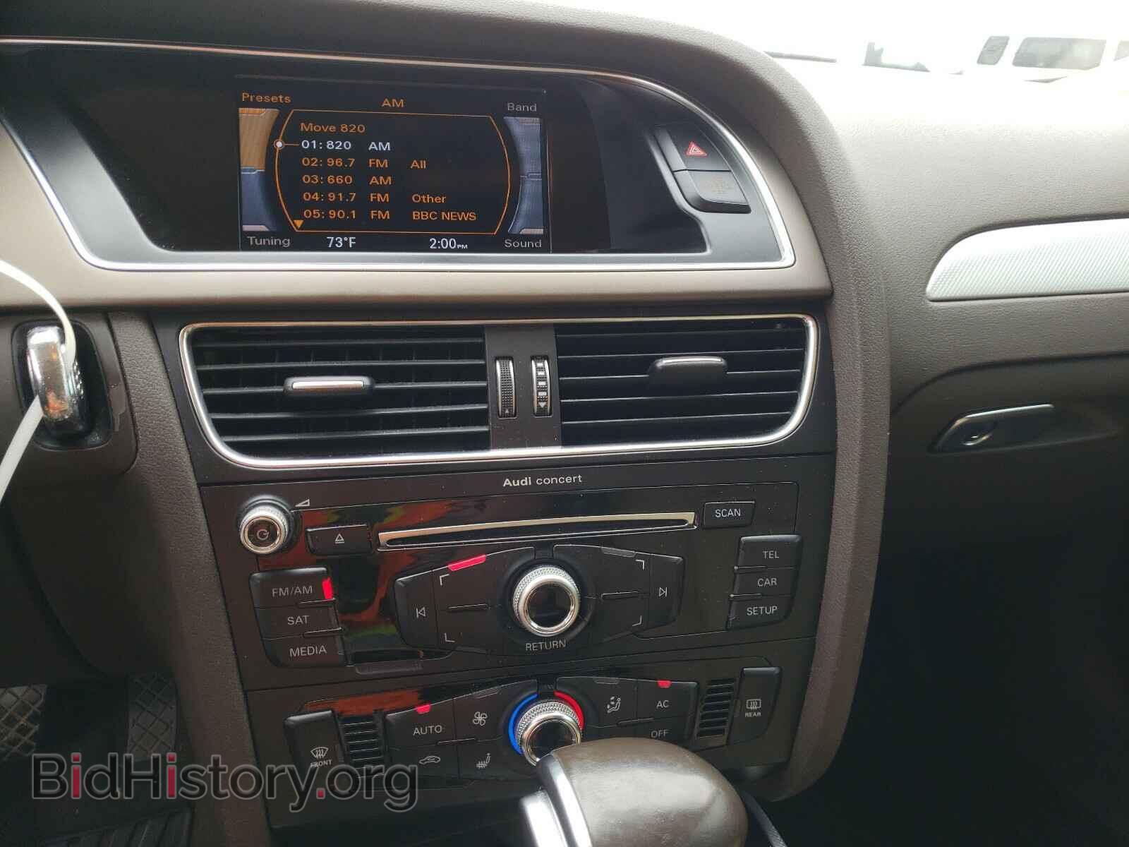 2013 AUDI A4 - VIN: WAUBFAFL6DN022086 - Фото 9