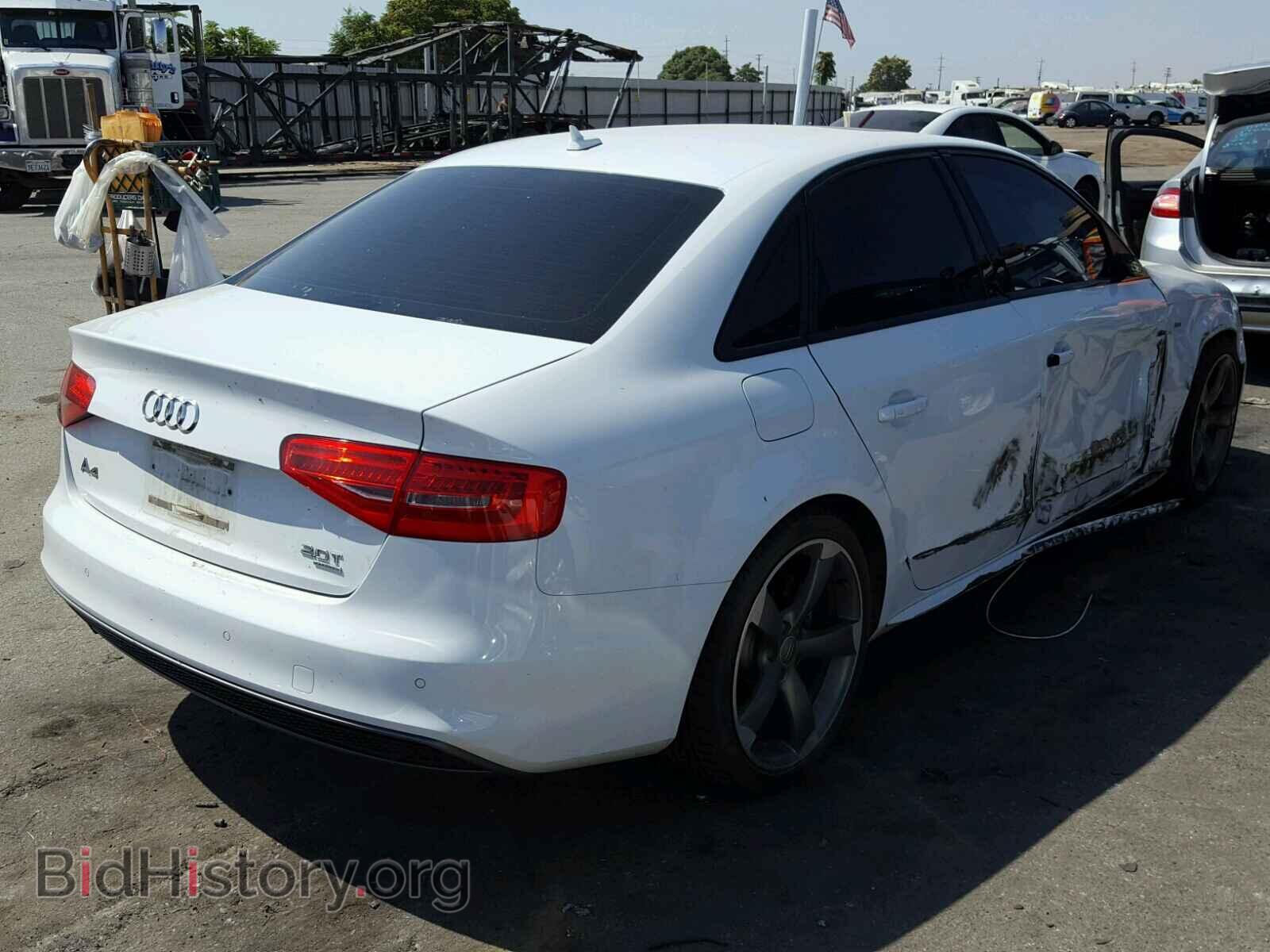 2014 AUDI A4 - VIN: WAUFFAFL3EA041916 - Фото 4