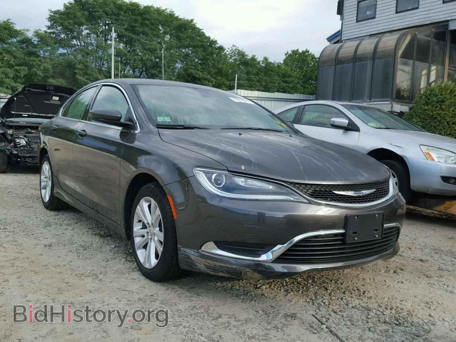 Фотография 1C3CCCAB6GN129013 - CHRYSLER 200 2016