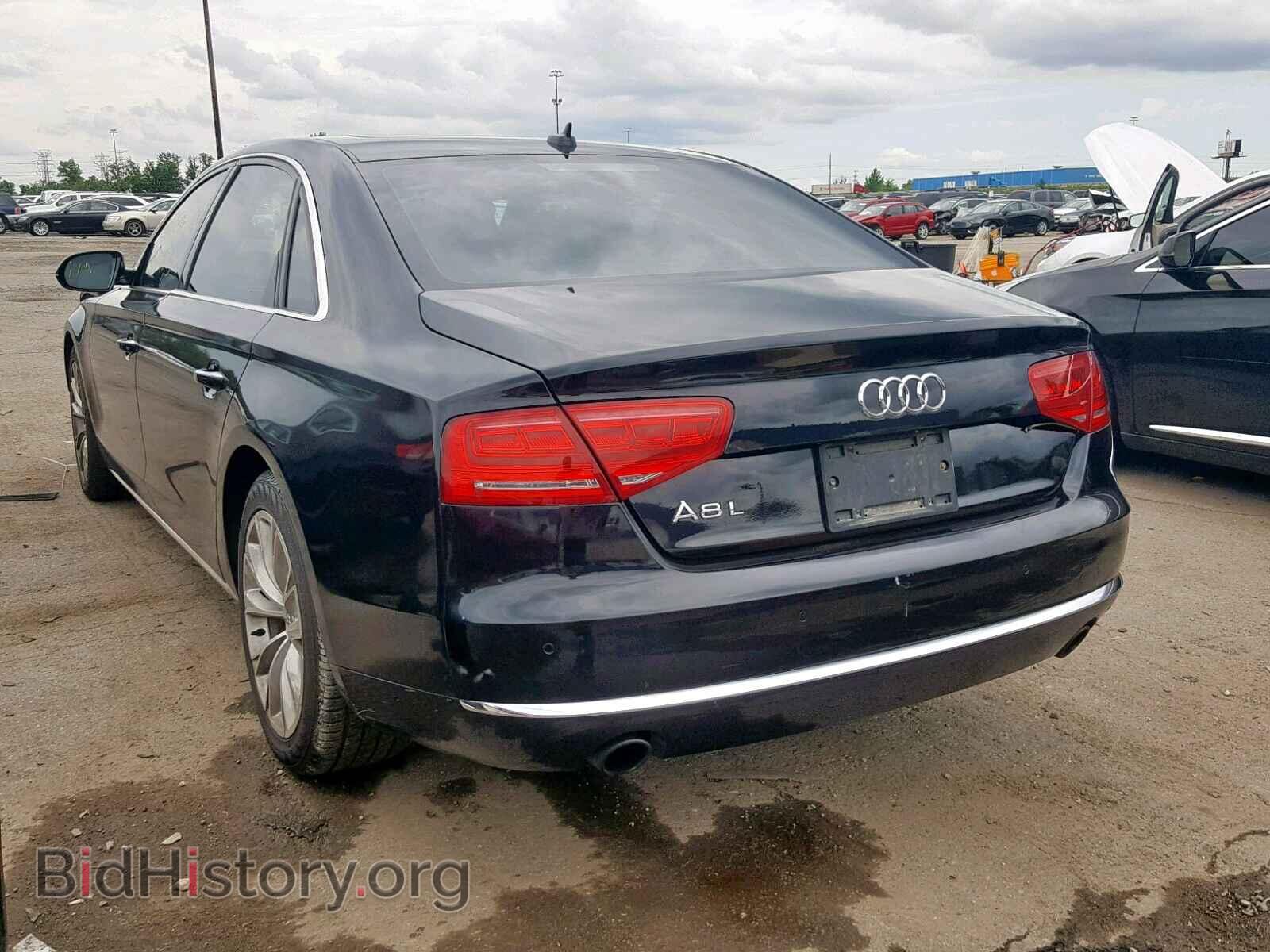 2013 AUDI A8 - VIN: WAURGAFD0DN000864 - Фото 3