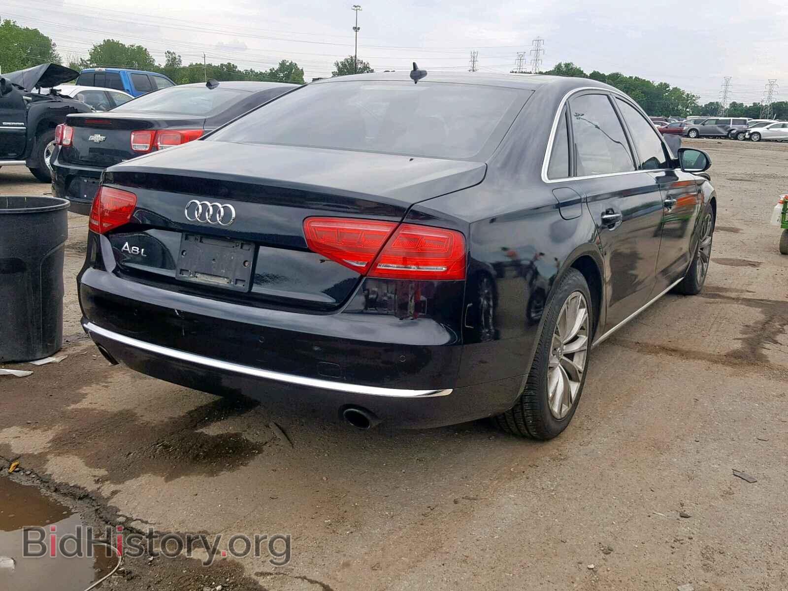 2013 AUDI A8 - VIN: WAURGAFD0DN000864 - Фото 4