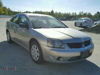 2007 Mitsubishi GALANT, золотистый — VIN 4A3AB36F87E030255, Copart