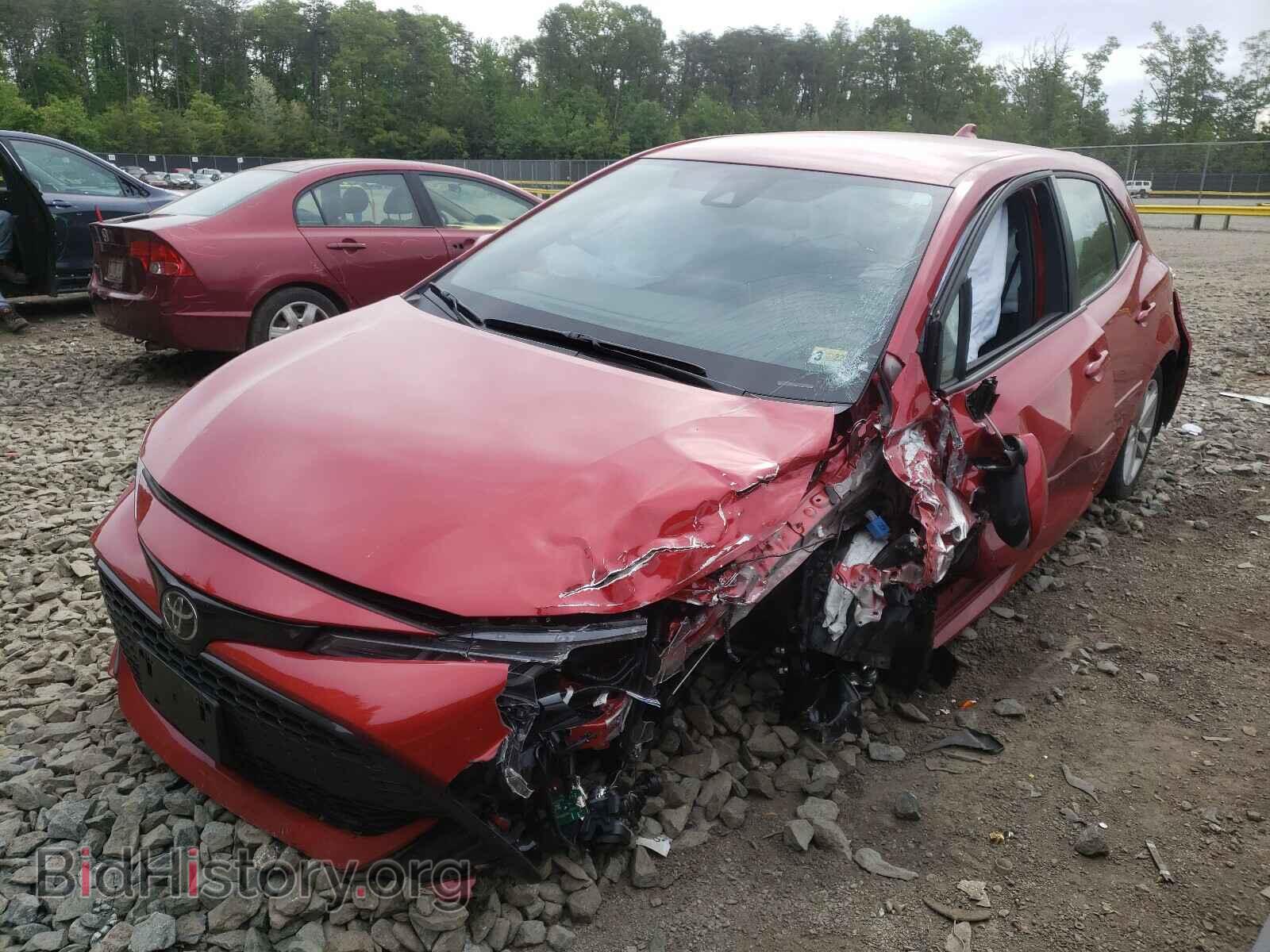 2021 TOYOTA COROLLA - VIN: JTND4MBE8M3127018 - Фото 2