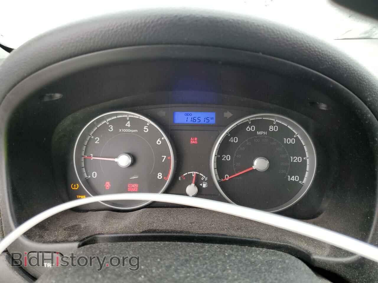 2011 HYUNDAI ACCENT - VIN: KMHCM3AC1BU195741 - Фото 9