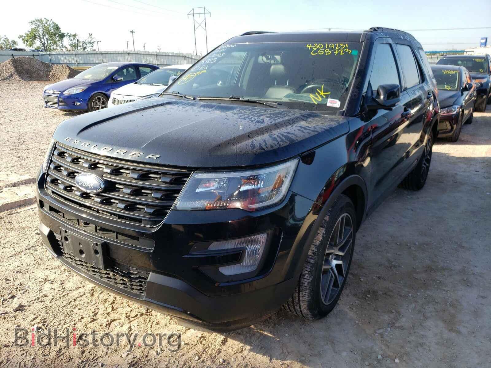 2016 FORD EXPLORER - VIN: 1FM5K8GT7GGC58723 - Photo 2