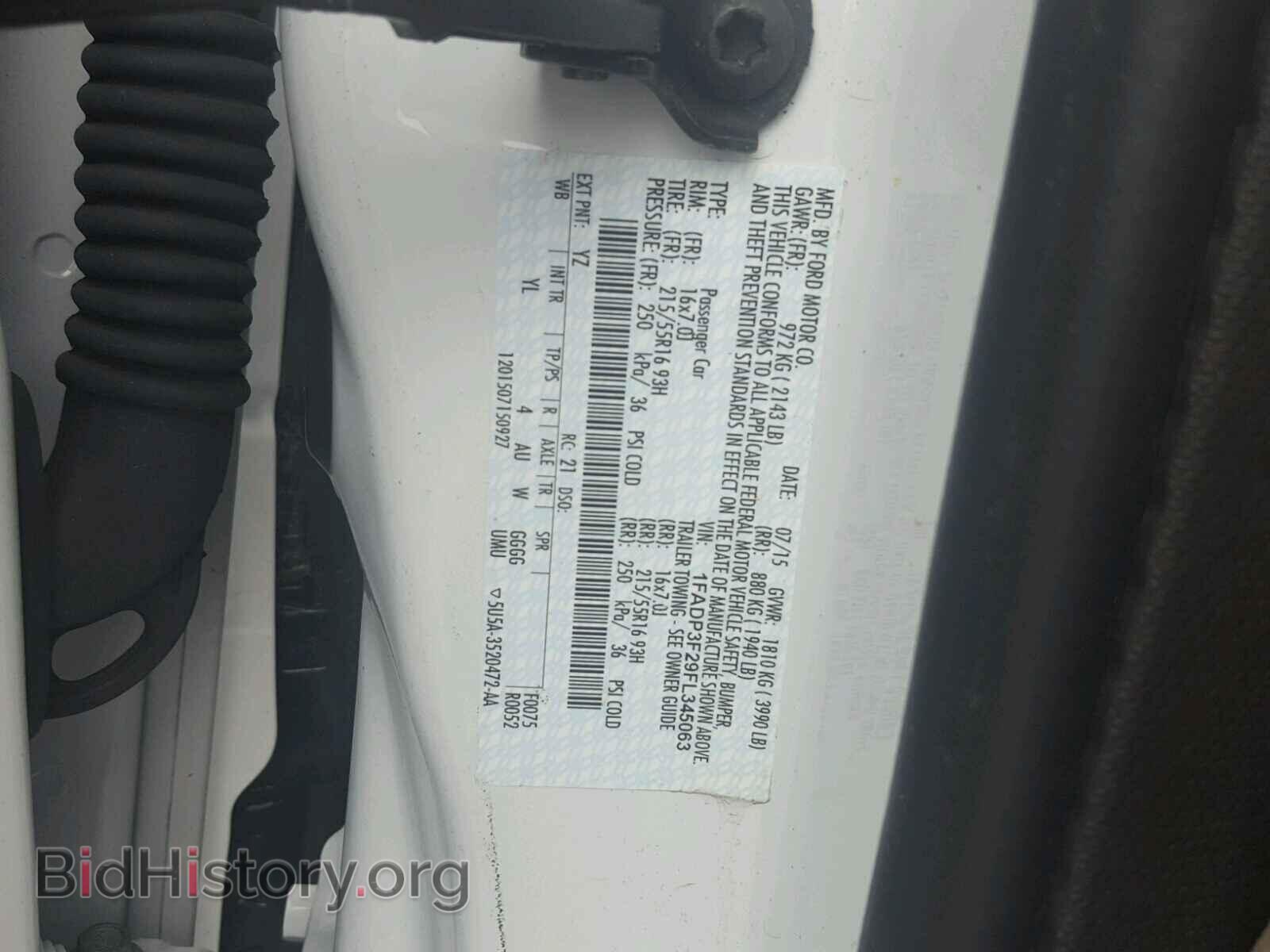 2015 FORD FOCUS - VIN: 1FADP3F29FL345063 - Фото 10