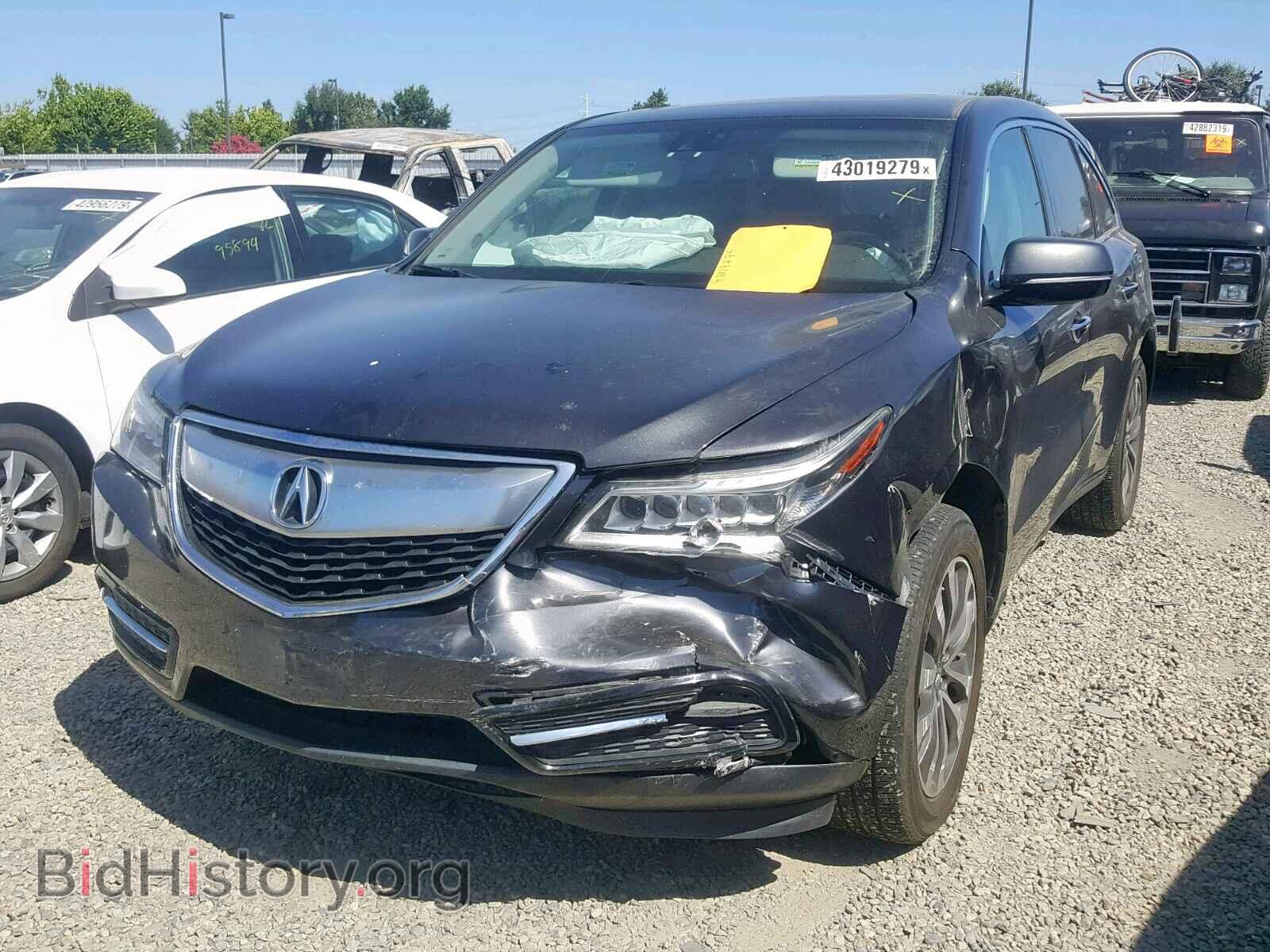 2014 ACURA MDX - VIN: 5FRYD4H48EB009087 - Photo 2