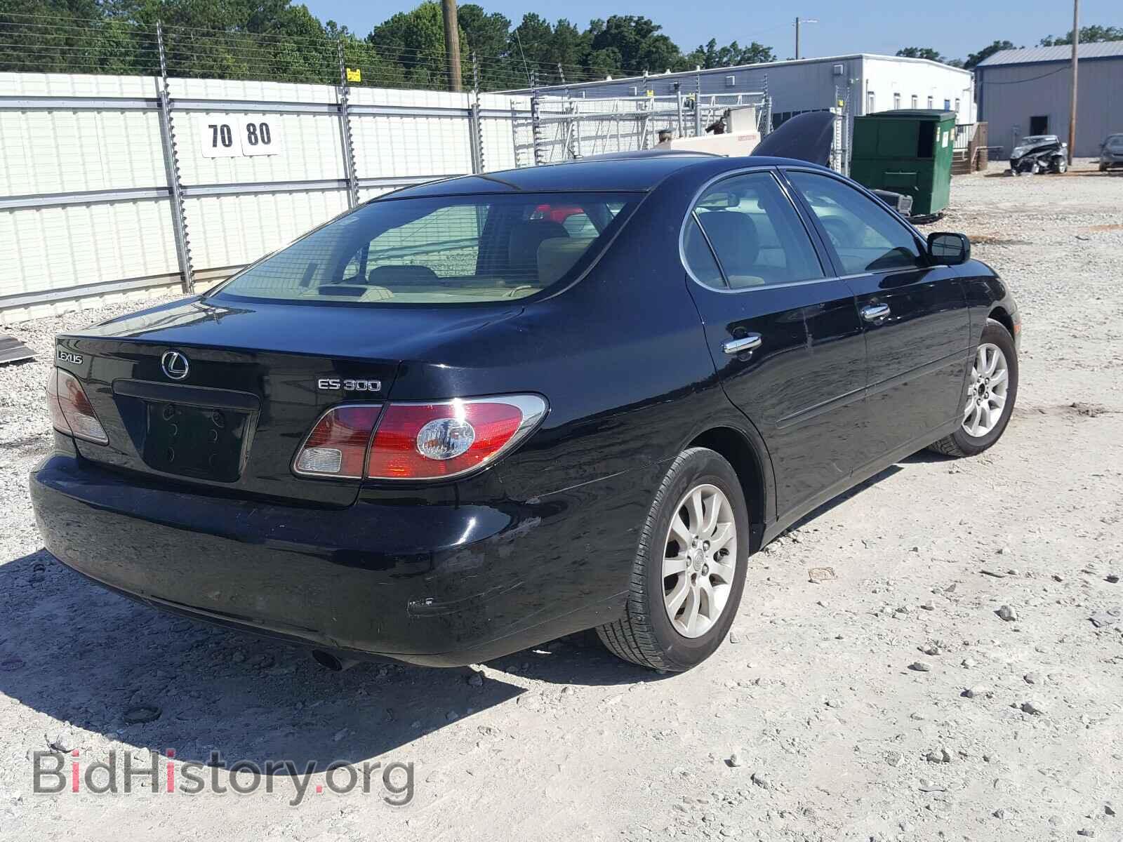 2002 LEXUS ES300 - VIN: JTHBF30G820029804 - Фото 4