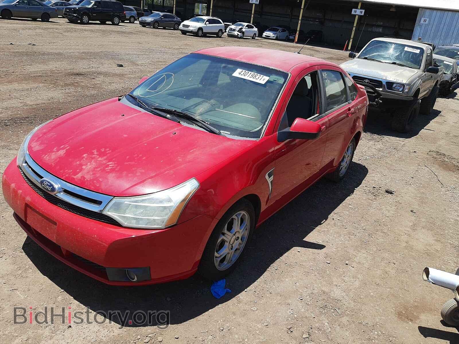 2008 FORD FOCUS - VIN: 1FAHP35N28W158178 - Фото 2