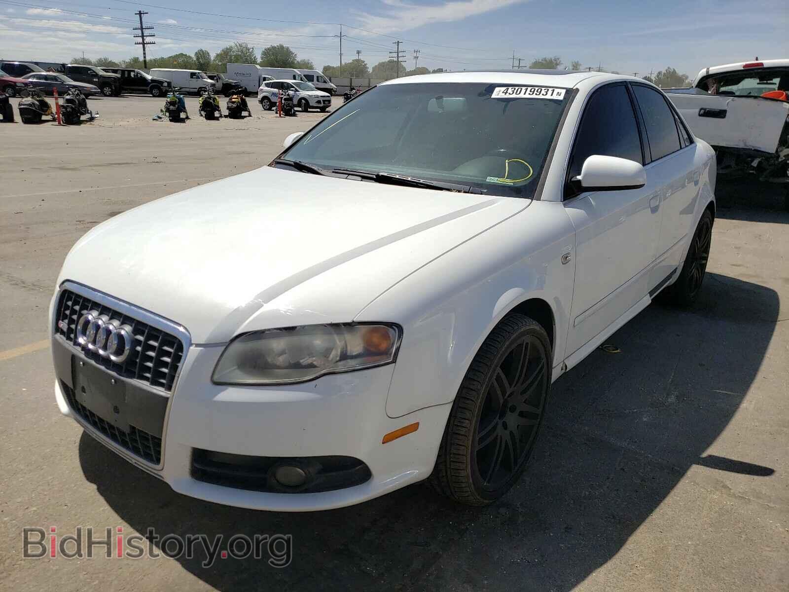 2008 AUDI A4 - VIN: WAUDF78E98A026785 - Фото 2