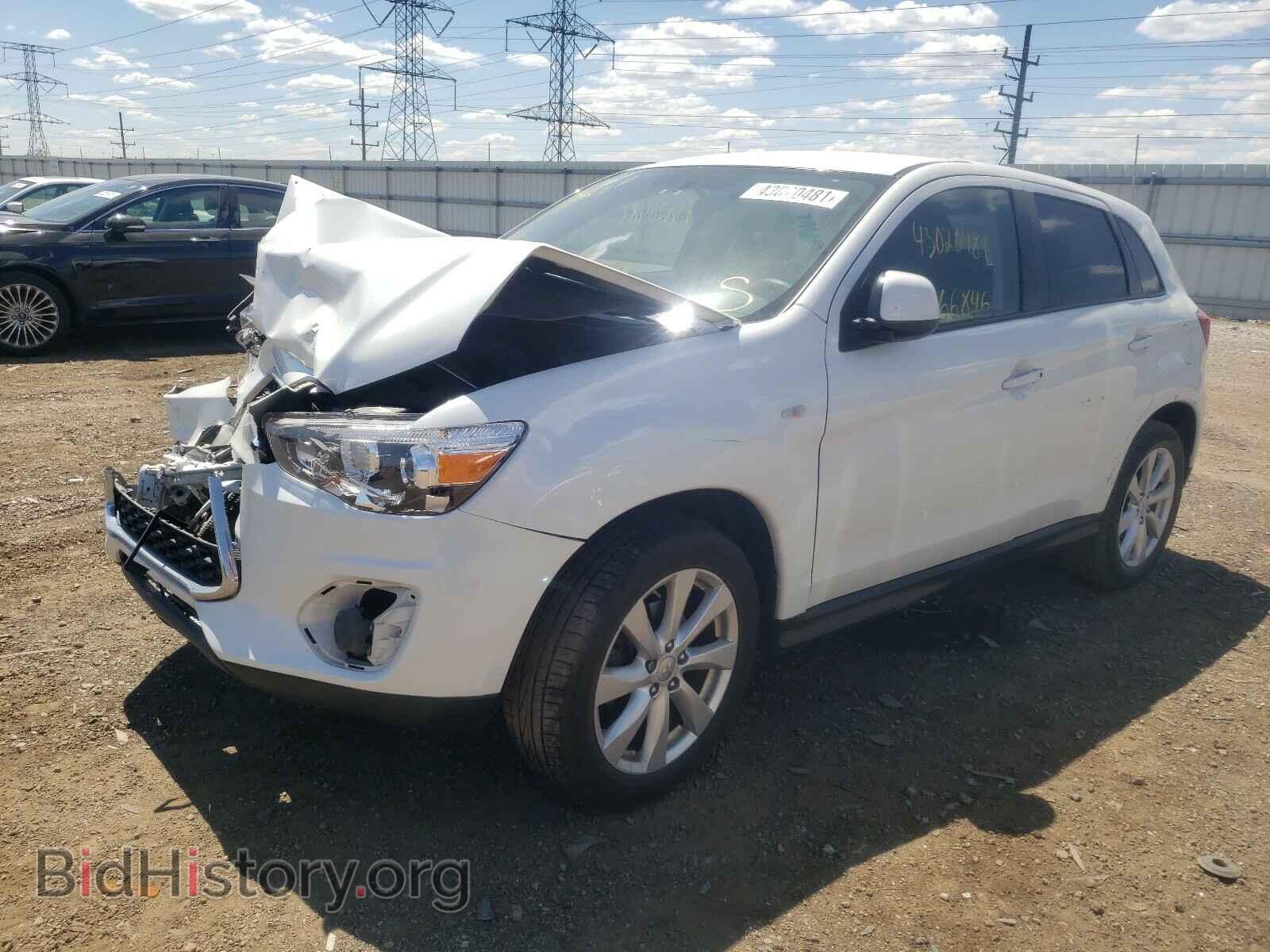 2014 MITSUBISHI OUTLANDER - VIN: 4A4AP3AUXEE011027 - Фото 2