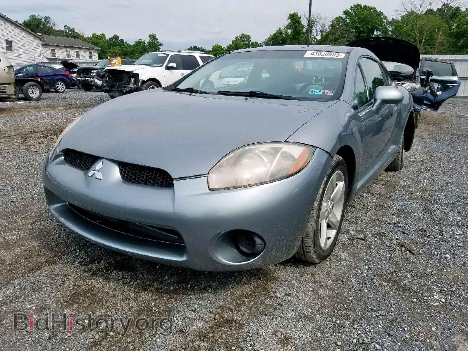 2007 MITSUBISHI ECLIPSE - VIN: 4A3AK24F47E021422 - Фото 2