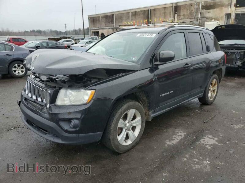 2012 Jeep COMPASS Compass SP (VIN 1C4NJDBB1CD642068) — photo 1 of 12, Copart, damage: front end