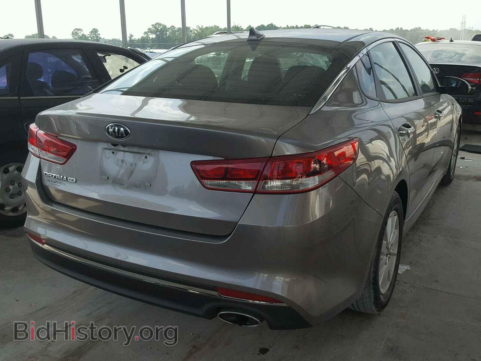 2016 KIA OPTIMA - VIN: 5XXGT4L30GG026285 - Фото 4