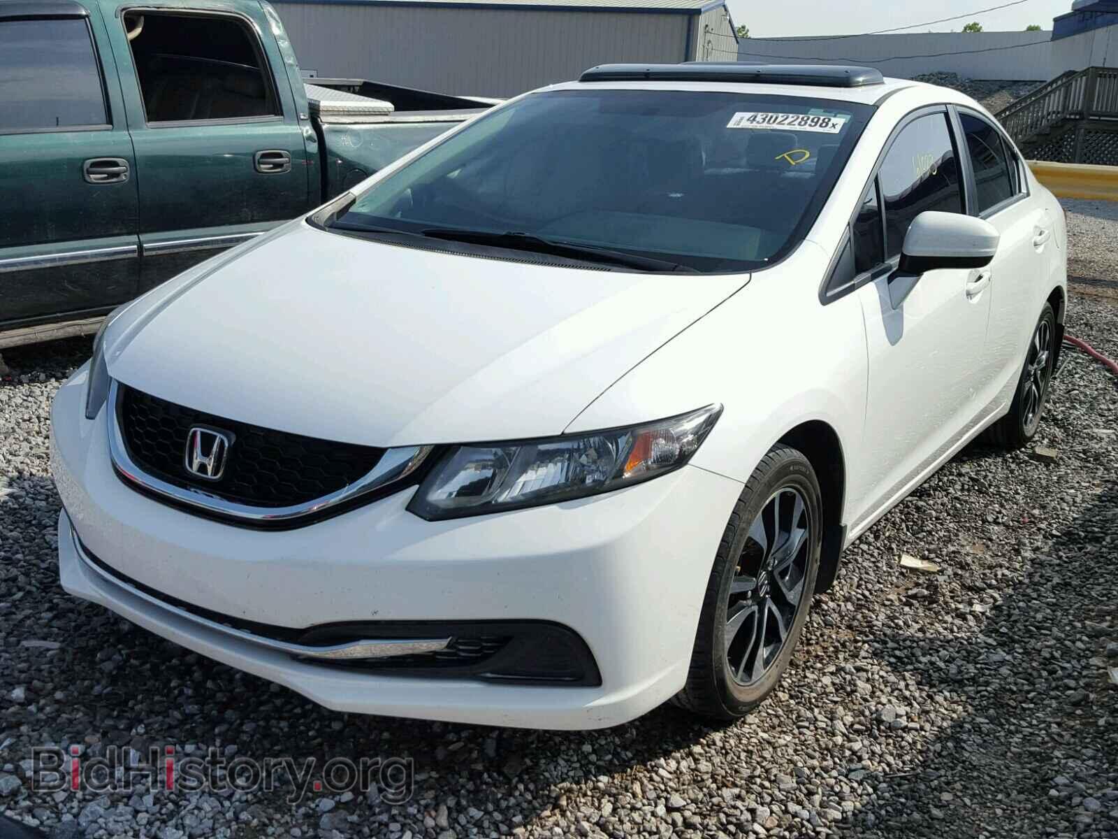 2014 HONDA CIVIC - VIN: 19XFB2F85EE037623 - Фото 2