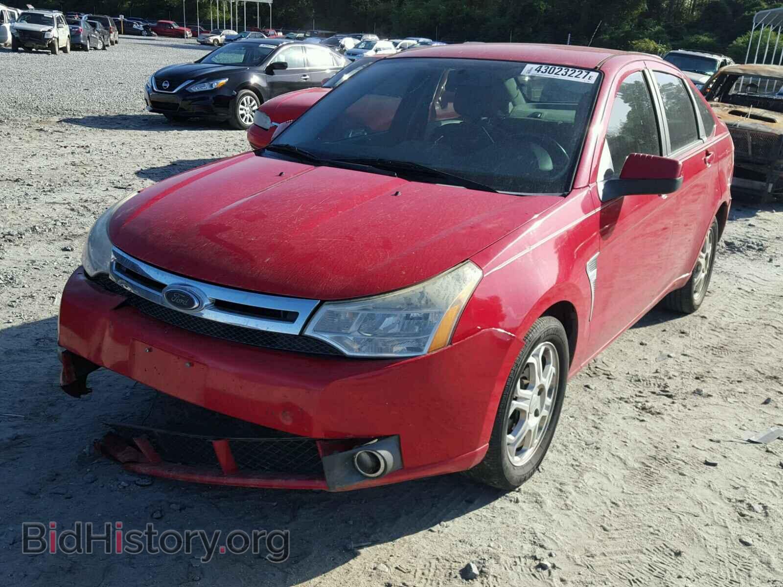 2008 FORD FOCUS - VIN: 1FAHP35N78W115956 - Фото 2