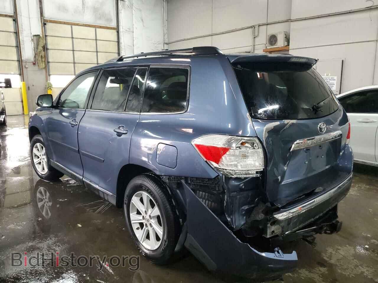 2013 TOYOTA HIGHLANDER - VIN: 5TDBK3EH5DS186723 - Фото 2