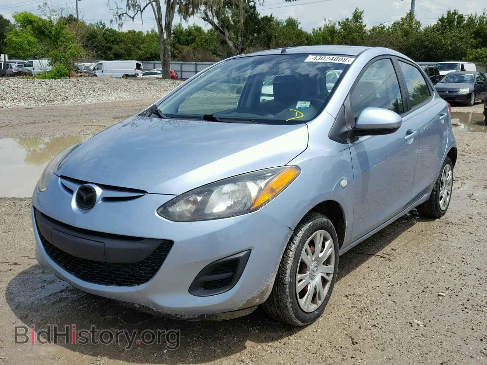 2013 MAZDA 2 - VIN: JM1DE1KY0D0168321 - Фото 2