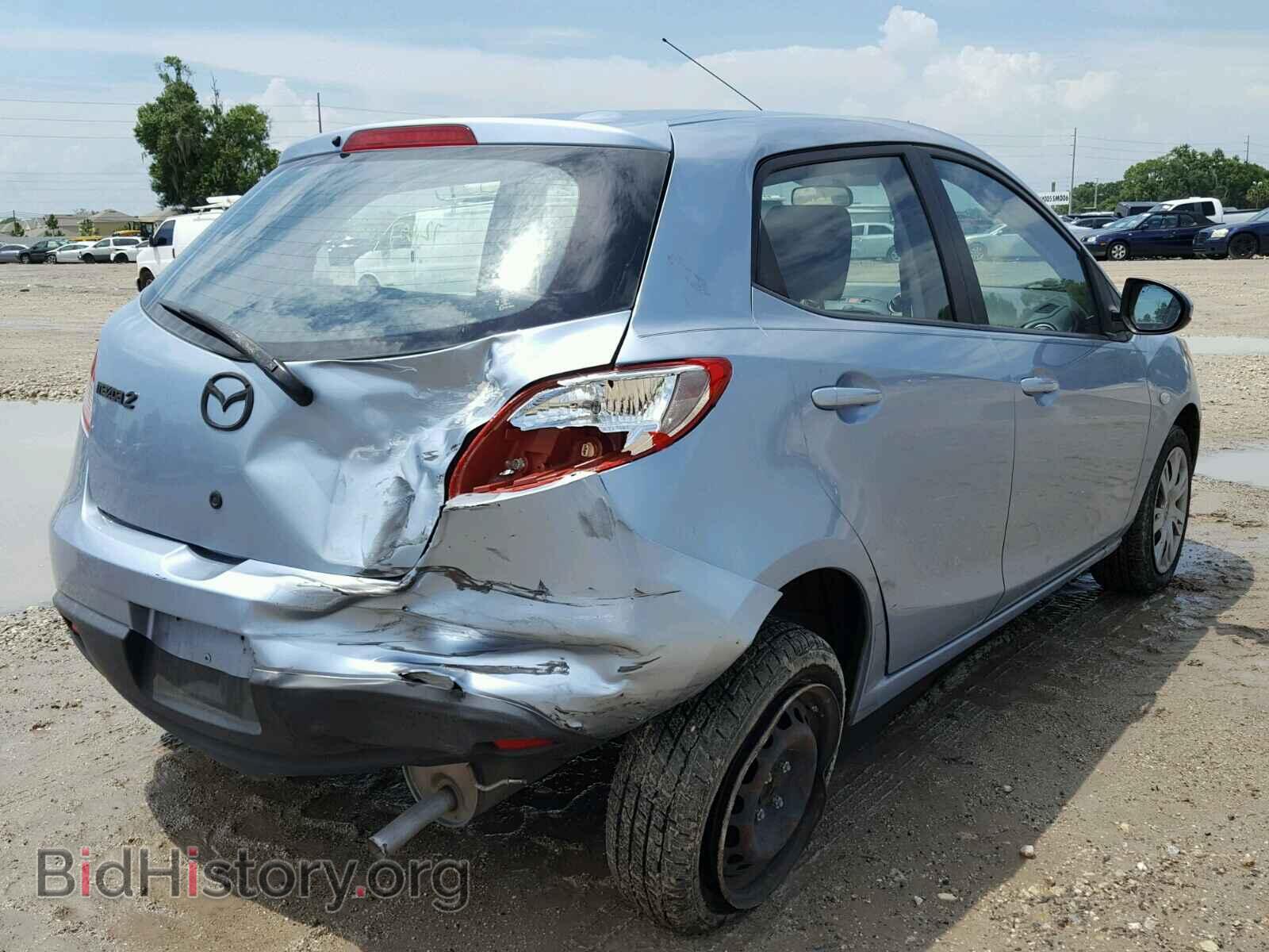 2013 MAZDA 2 - VIN: JM1DE1KY0D0168321 - Фото 4