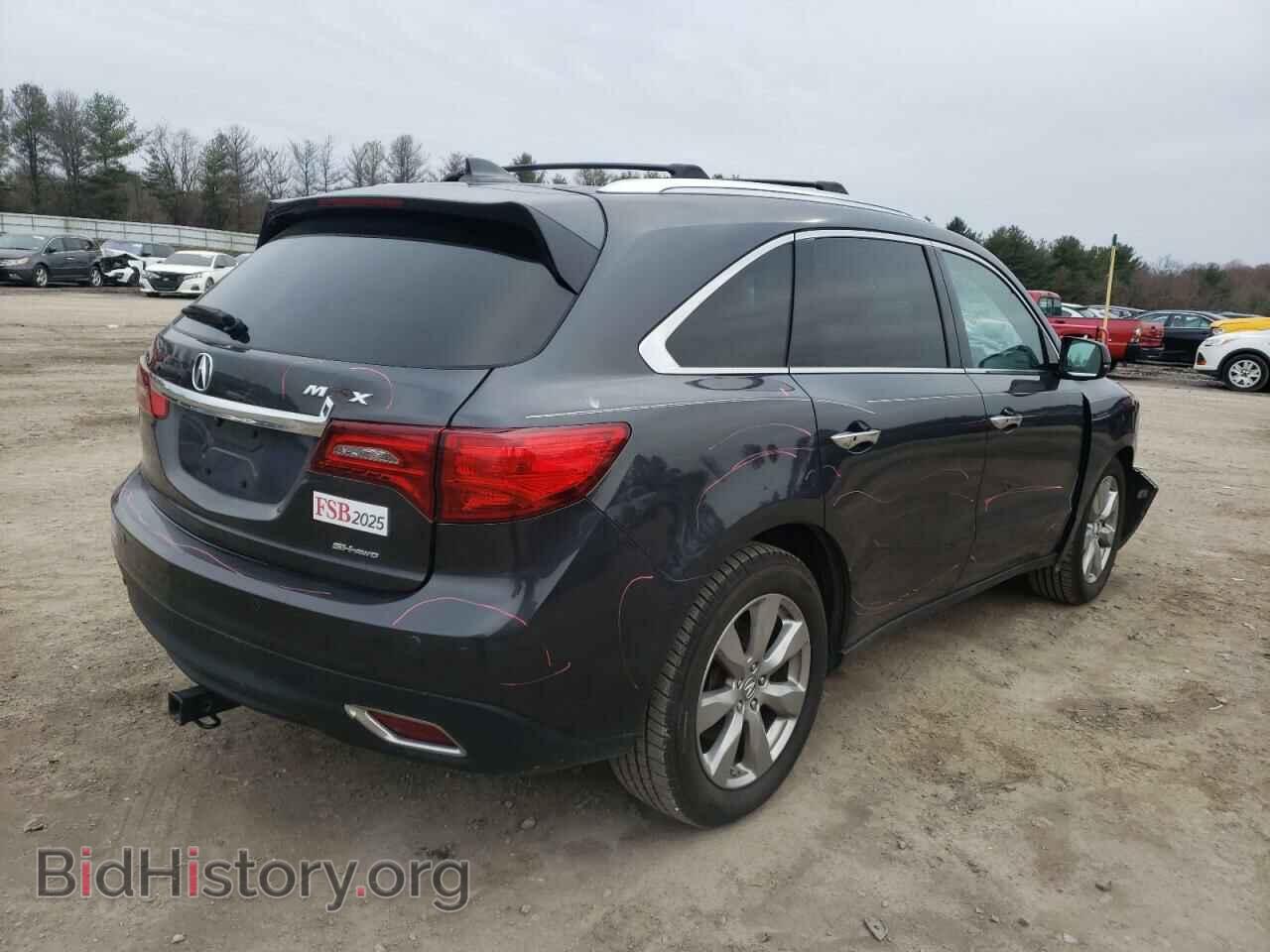 2014 ACURA MDX - VIN: 5FRYD4H89EB046006 - Фото 3