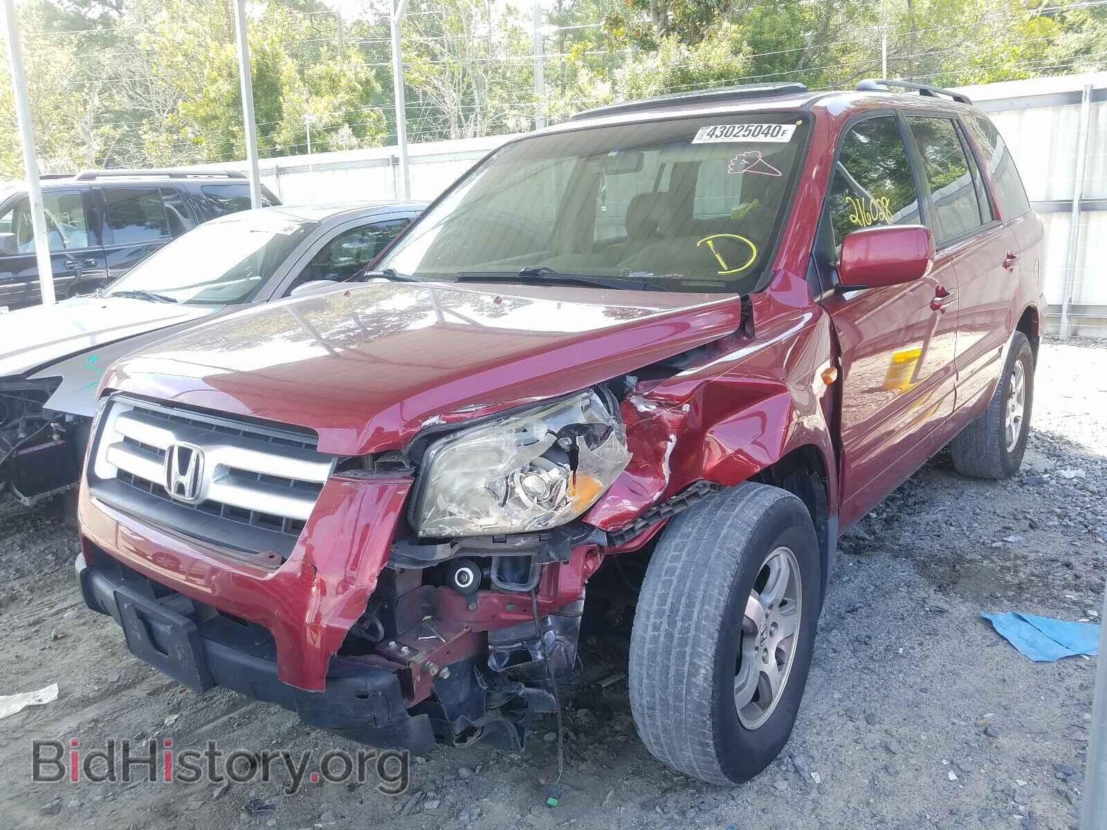 2006 HONDA PILOT - VIN: 5FNYF18536B006599 - Фото 2