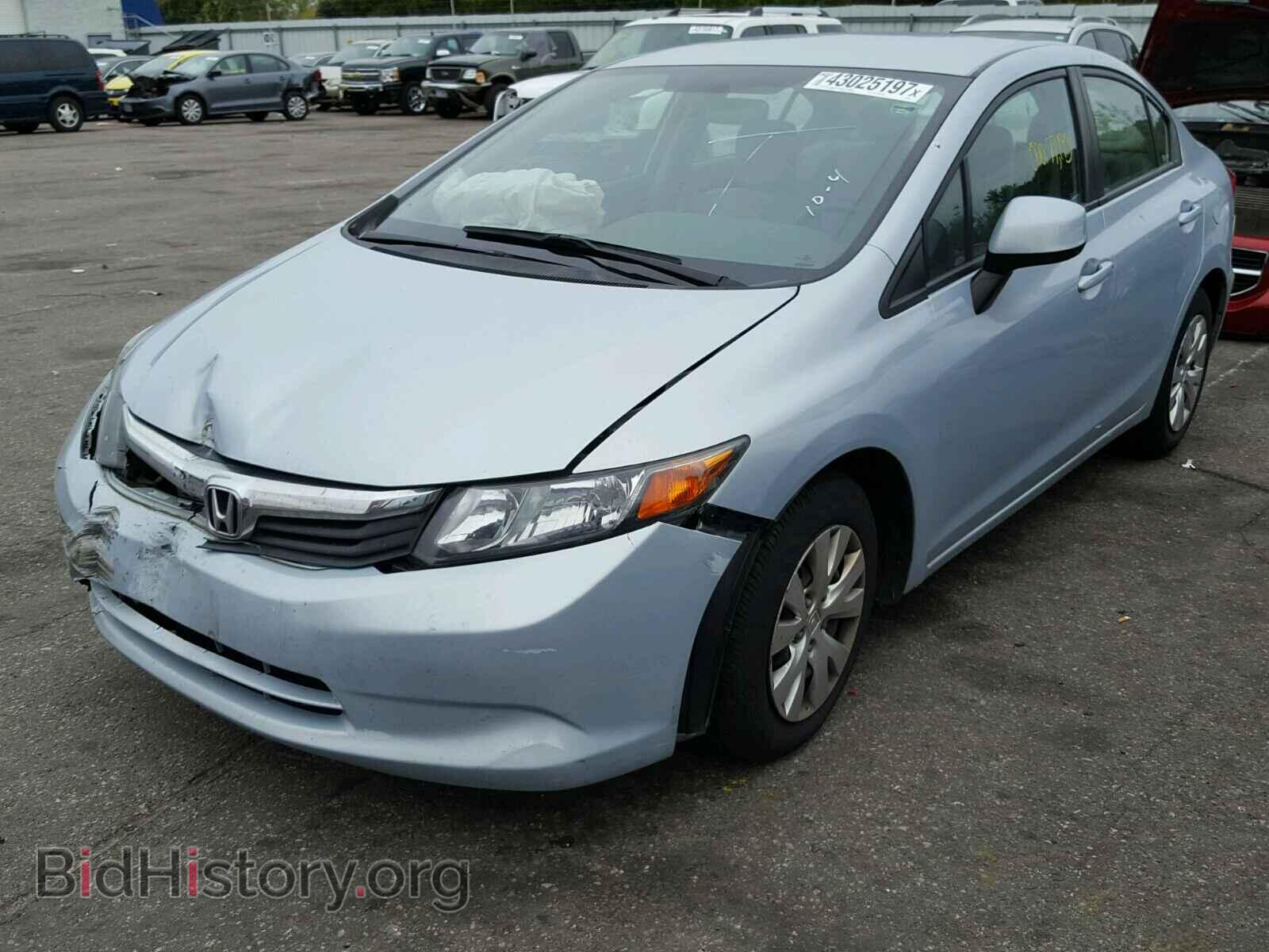 2012 HONDA CIVIC - VIN: 2HGFB2F5XCH572326 - Photo 2