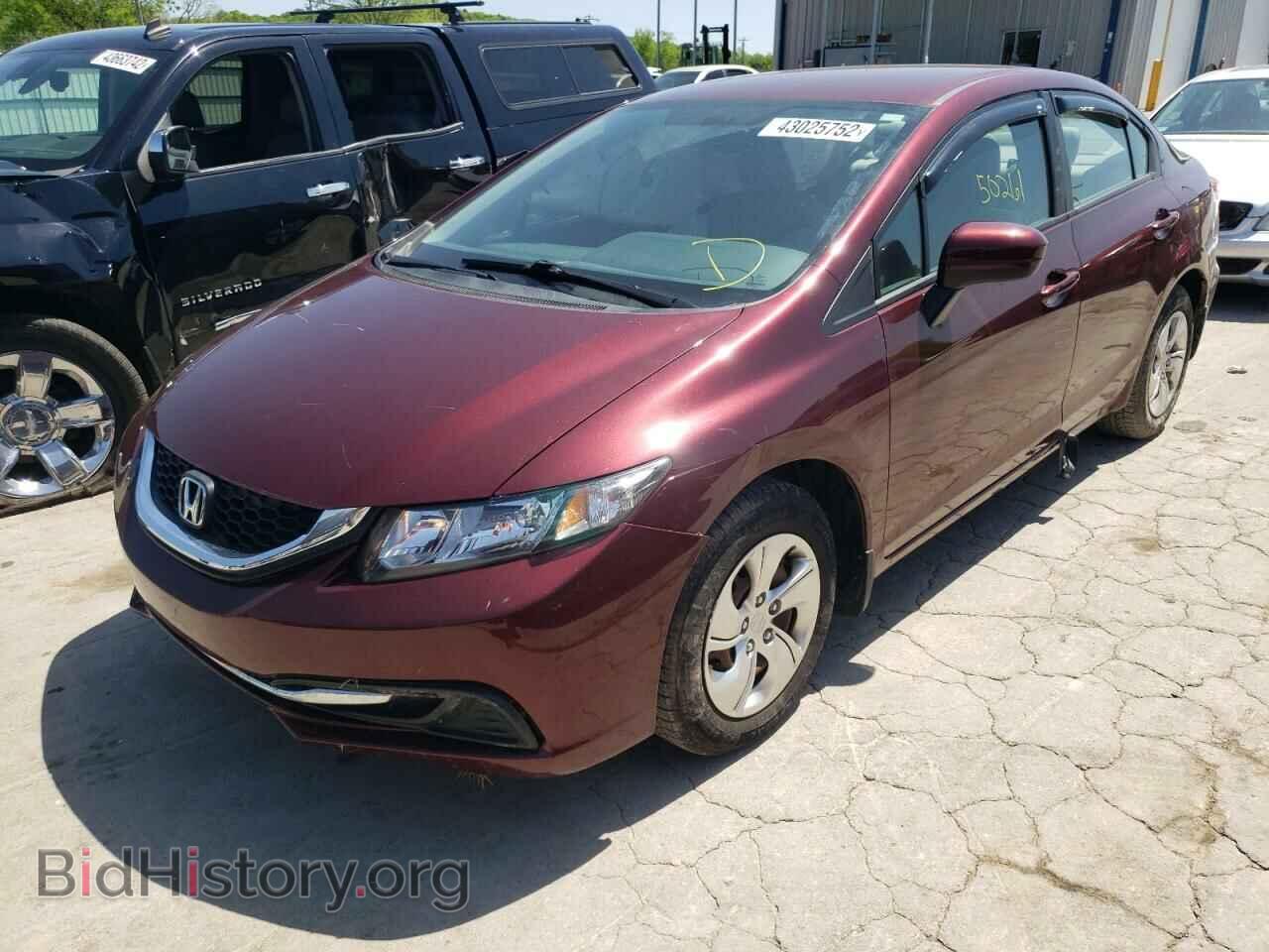 2014 HONDA CIVIC - VIN: 19XFB2F54EE027199 - Фото 2